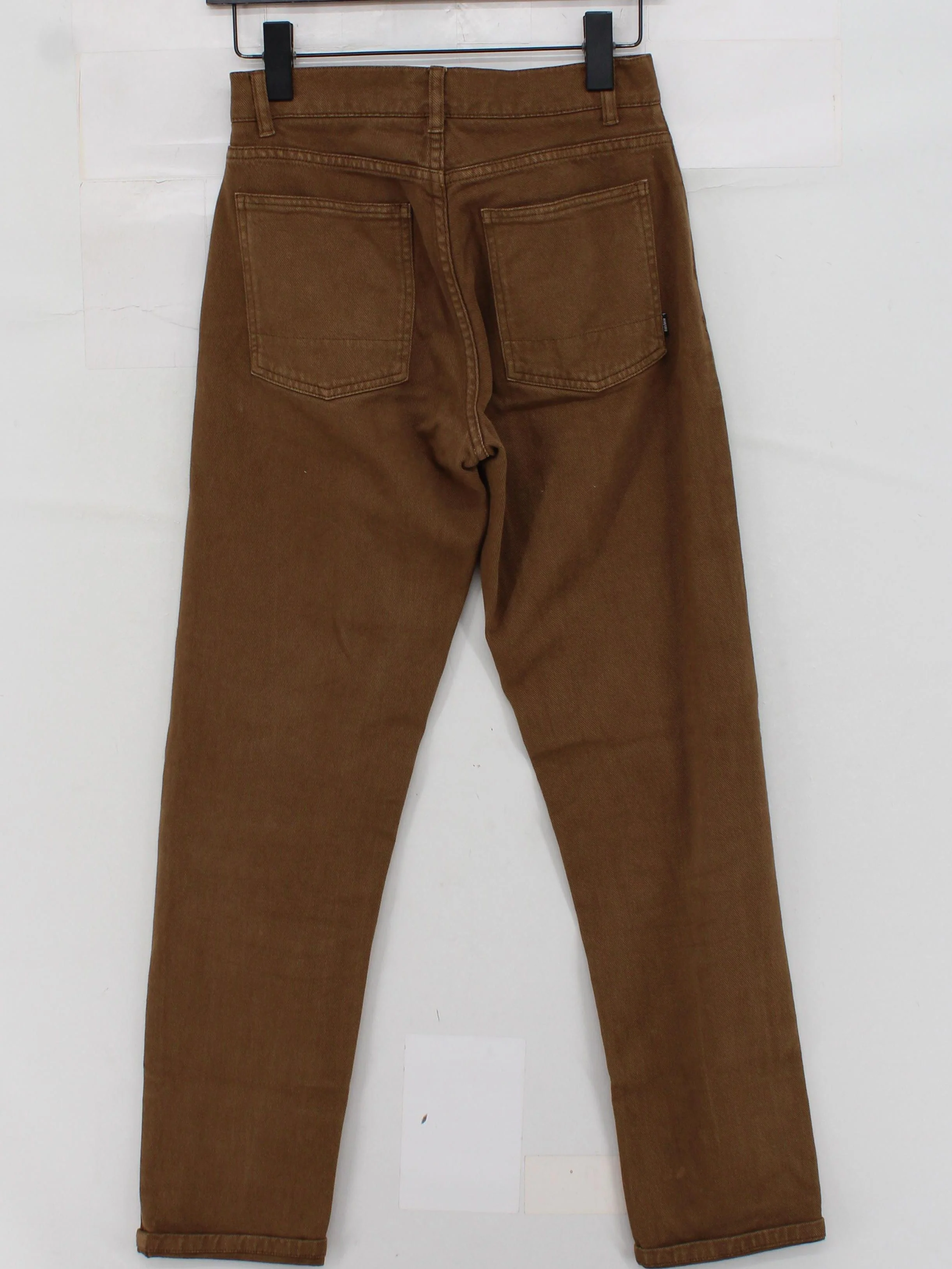 Finisterre Men's Trousers W 26 in Brown Cotton with Elastane Chino - Image 2