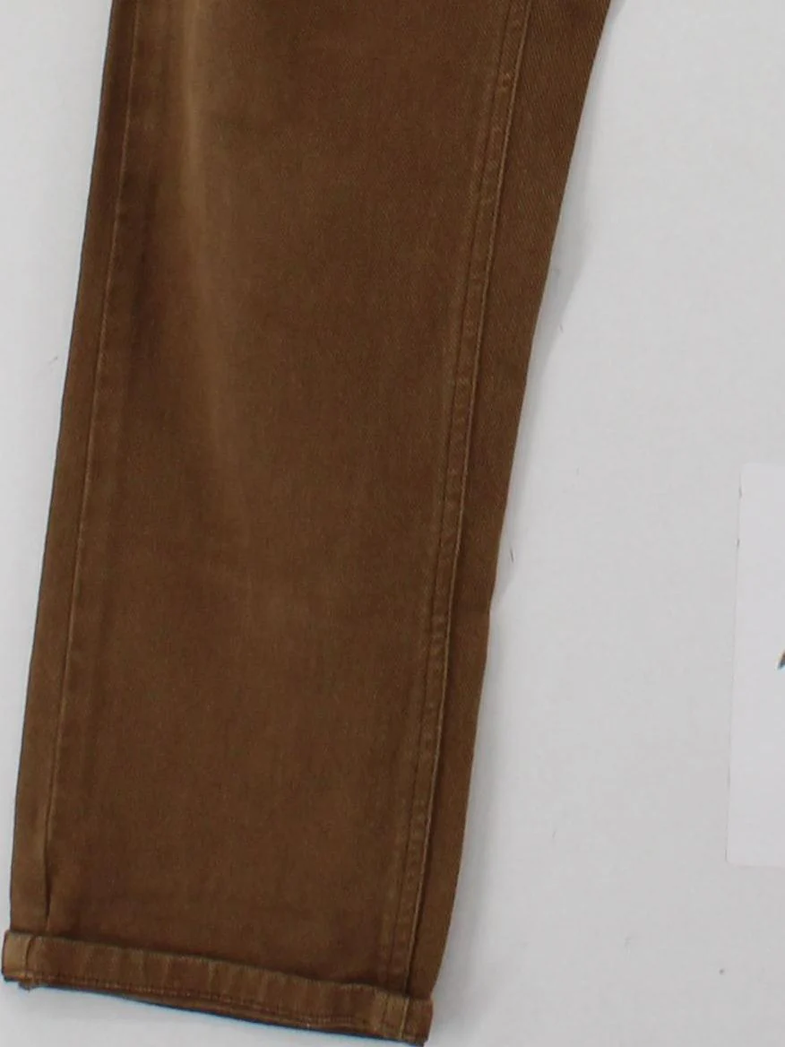 Finisterre Men's Trousers W 26 in Brown Cotton with Elastane Chino - Image 4