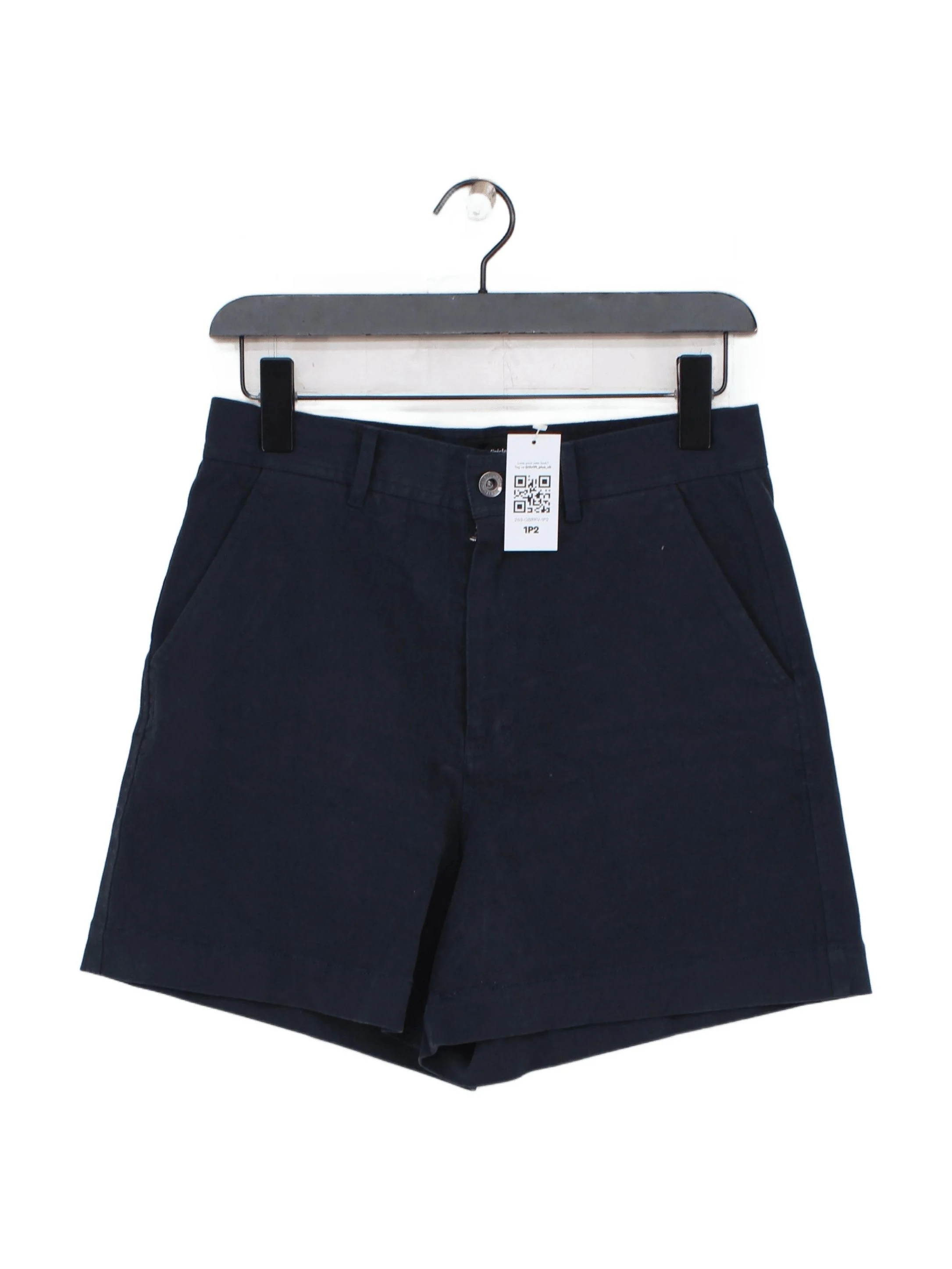 Finisterre Women's Shorts UK 10 Blue Cotton with Elastane Cargo