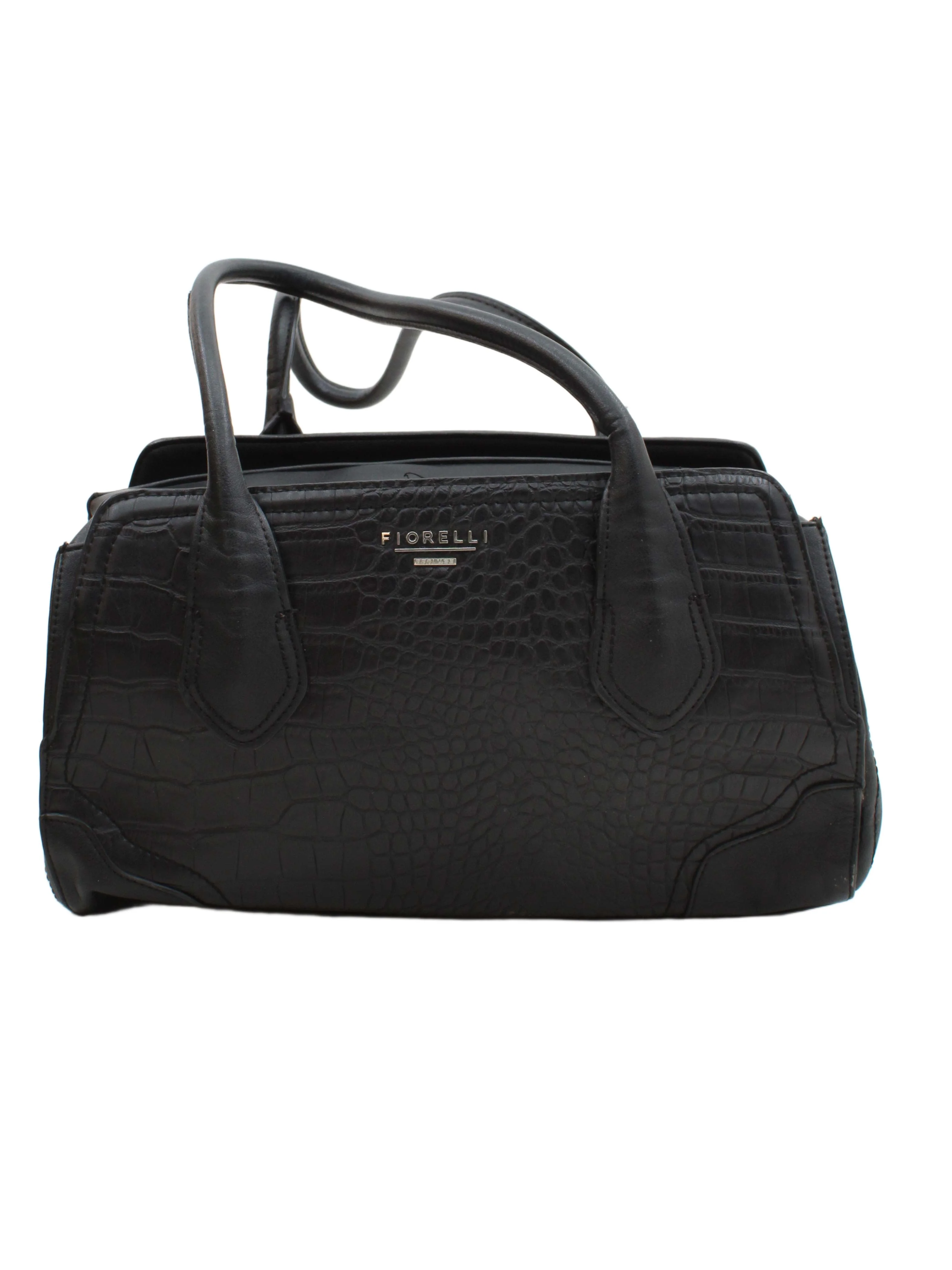 Fiorelli Women's Bag Black Animal Print 100% Faux Leather Shoulder Bag
