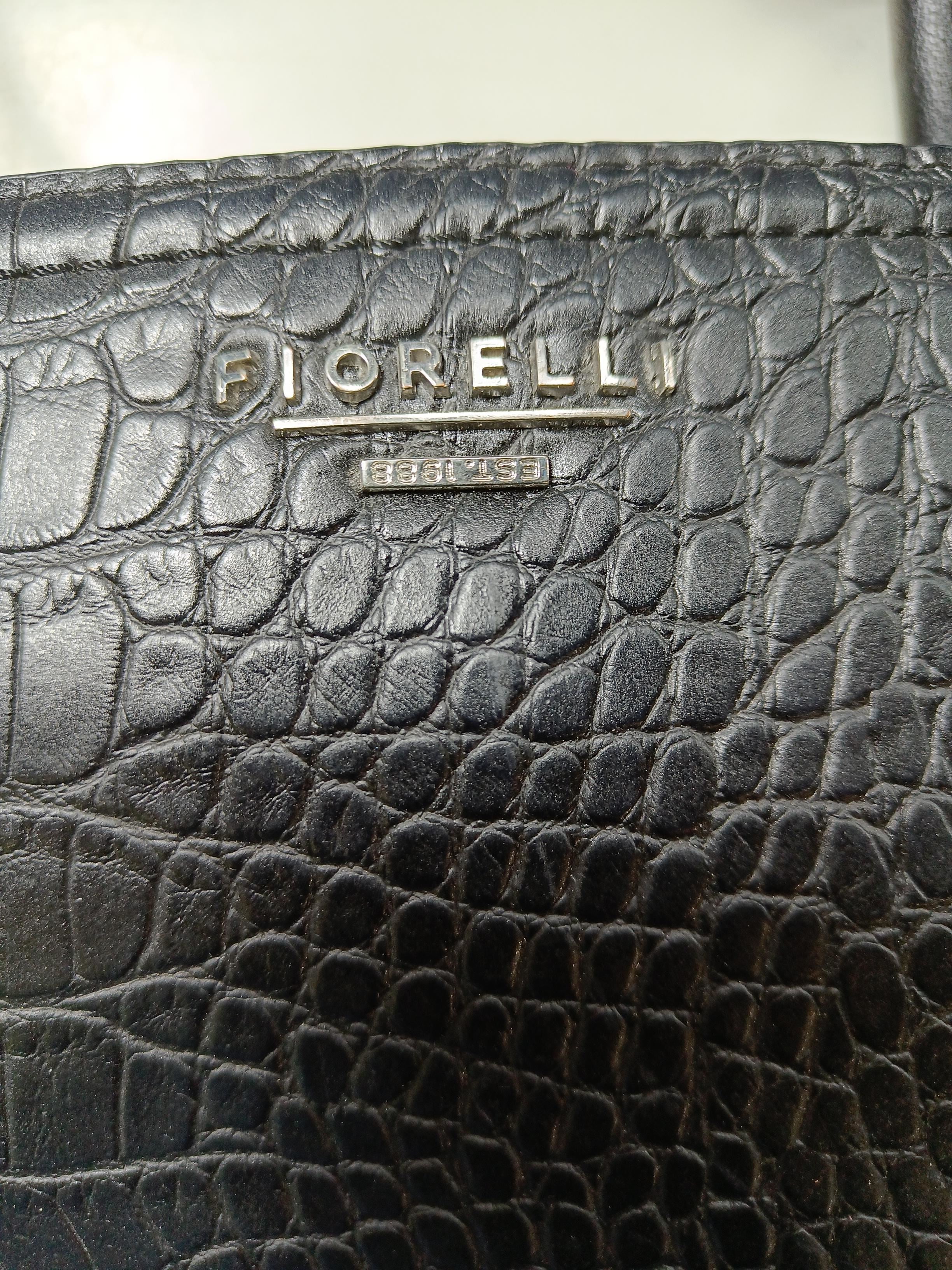 Fiorelli Women's Bag Black Animal Print 100% Faux Leather Shoulder Bag - Image 7