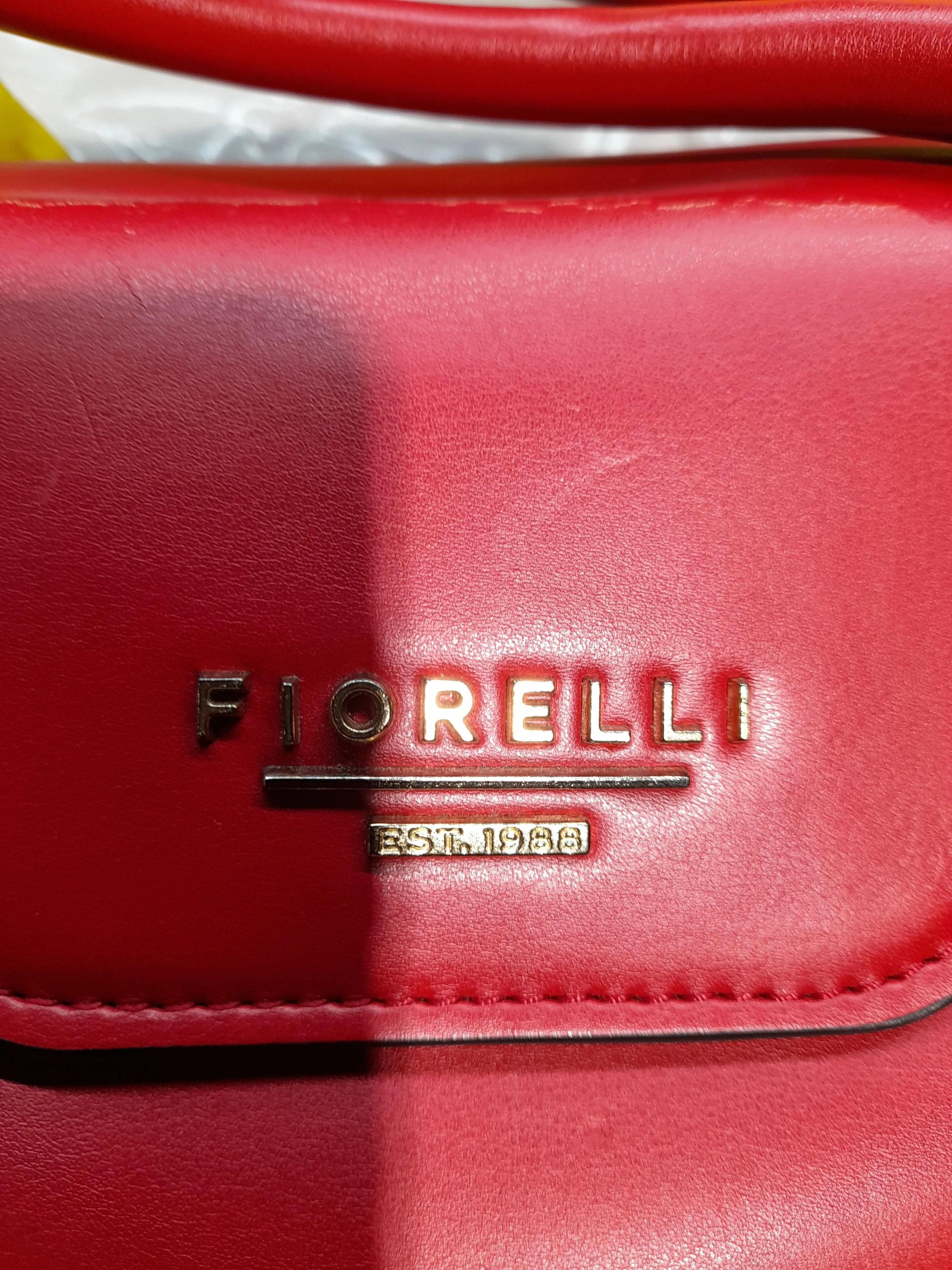 Fiorelli Women's Bag Red 100% Faux Leather Shoulder Bag - Image 6