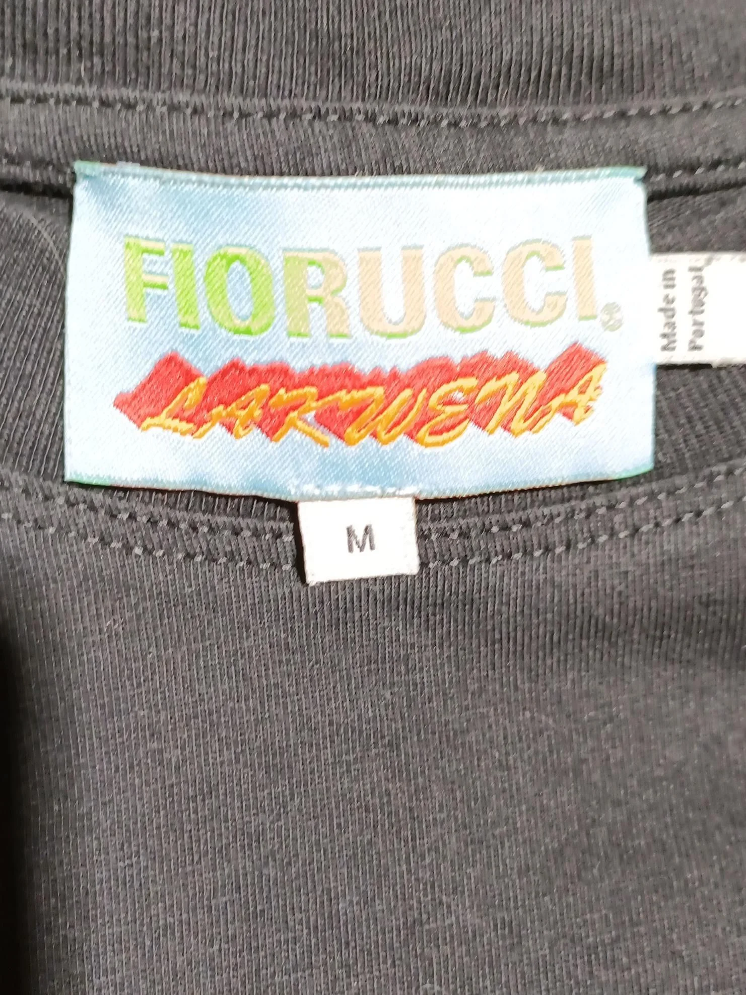 Fiorucci Men's T-Shirt M Black Graphic 100% Cotton Basic - Image 5