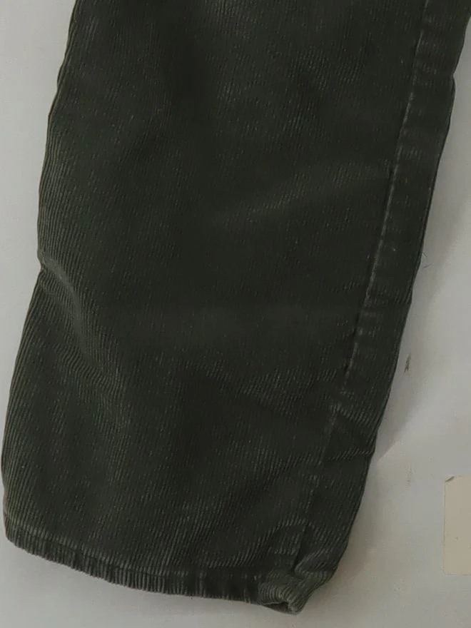 Fiorucci Men's Trousers W 27 in Green 100% Cotton Straight Chino - Image 4