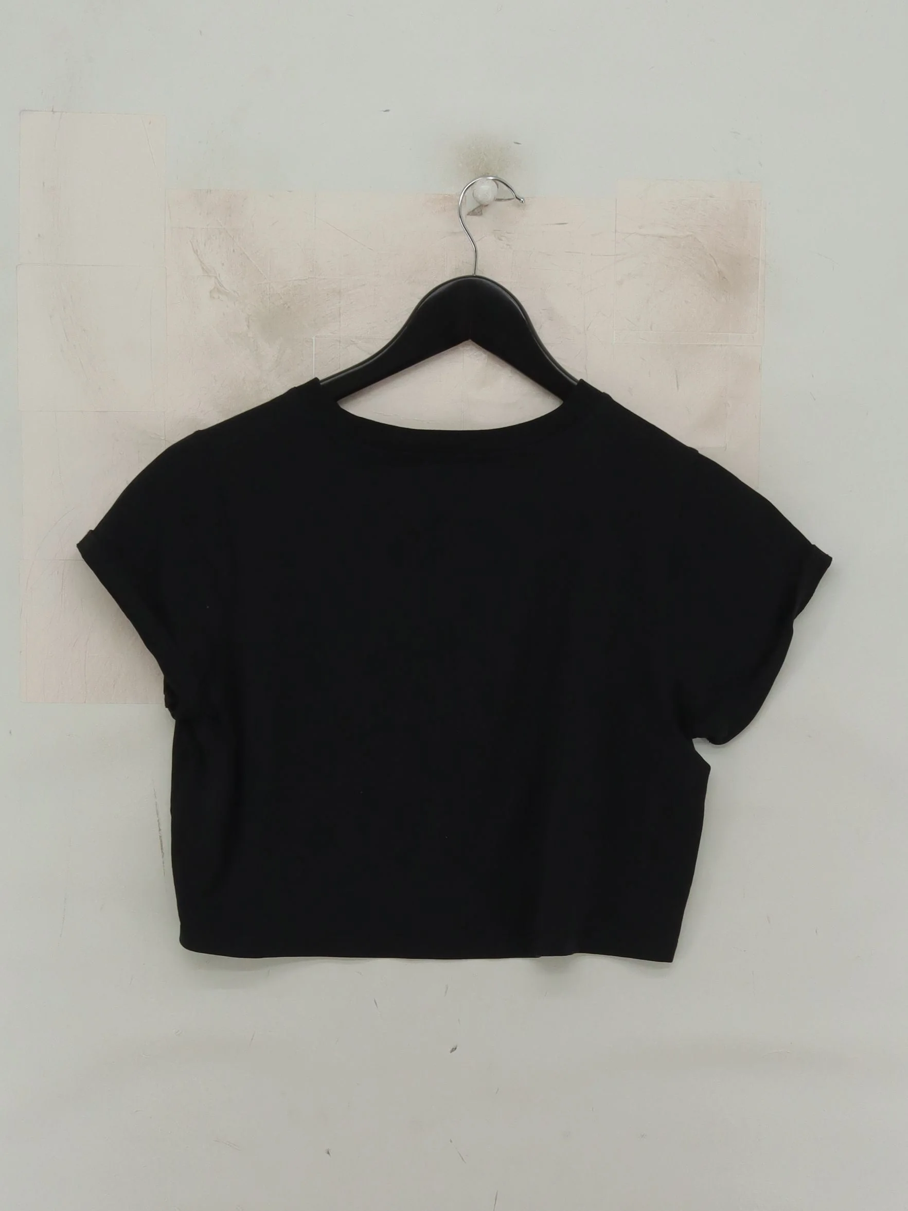 Fiorucci Women's T-Shirt M Black 100% Cotton Basic - Image 2