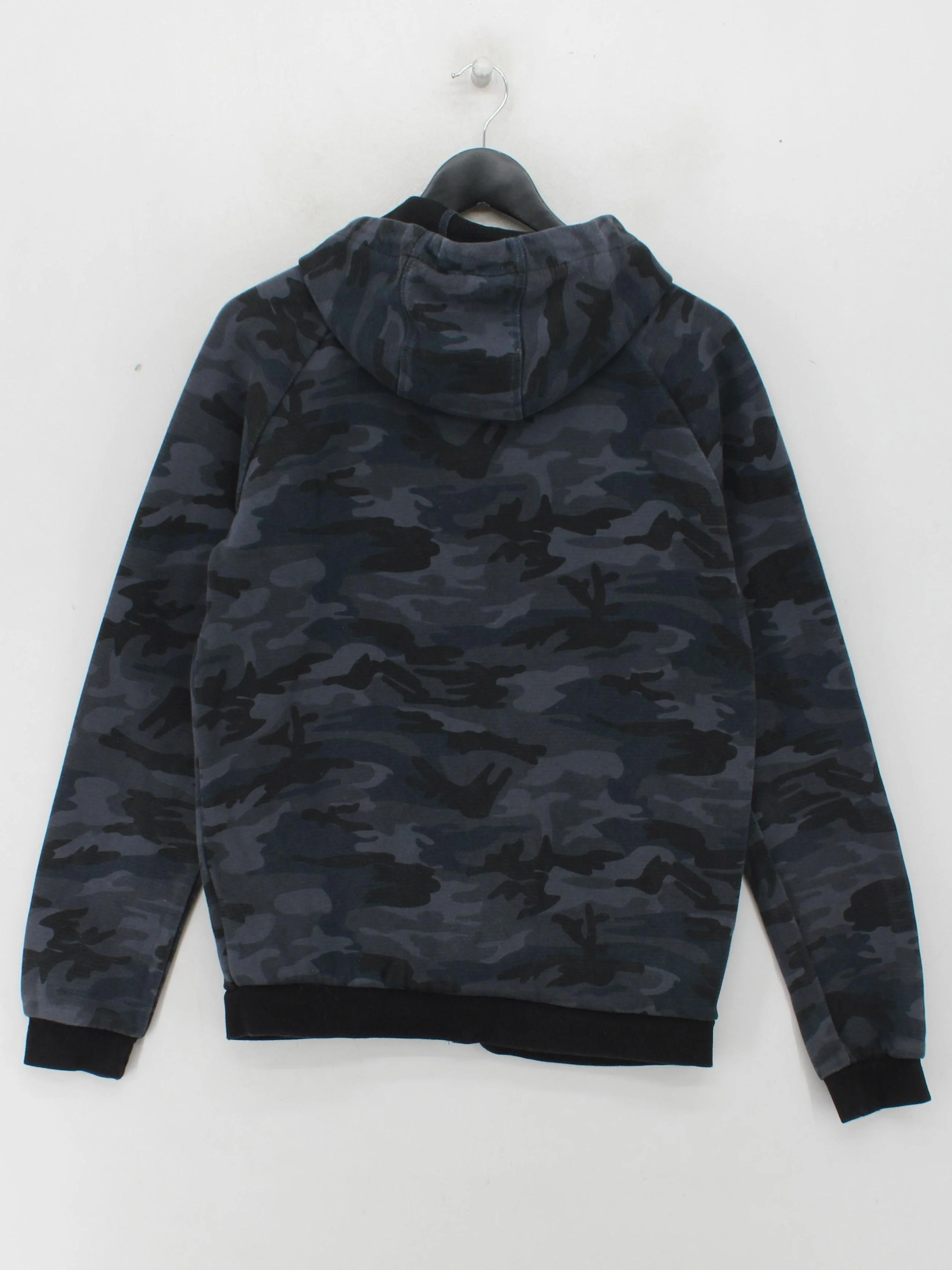 Firetrap Men's Hoodie M Grey Camo Cotton with Polyester Pullover - Image 2