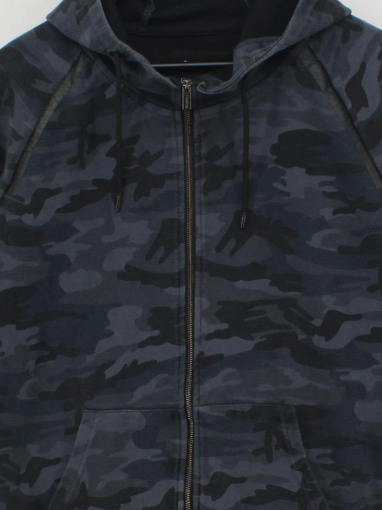 Firetrap Men's Hoodie M Grey Camo Cotton with Polyester Pullover - Image 3