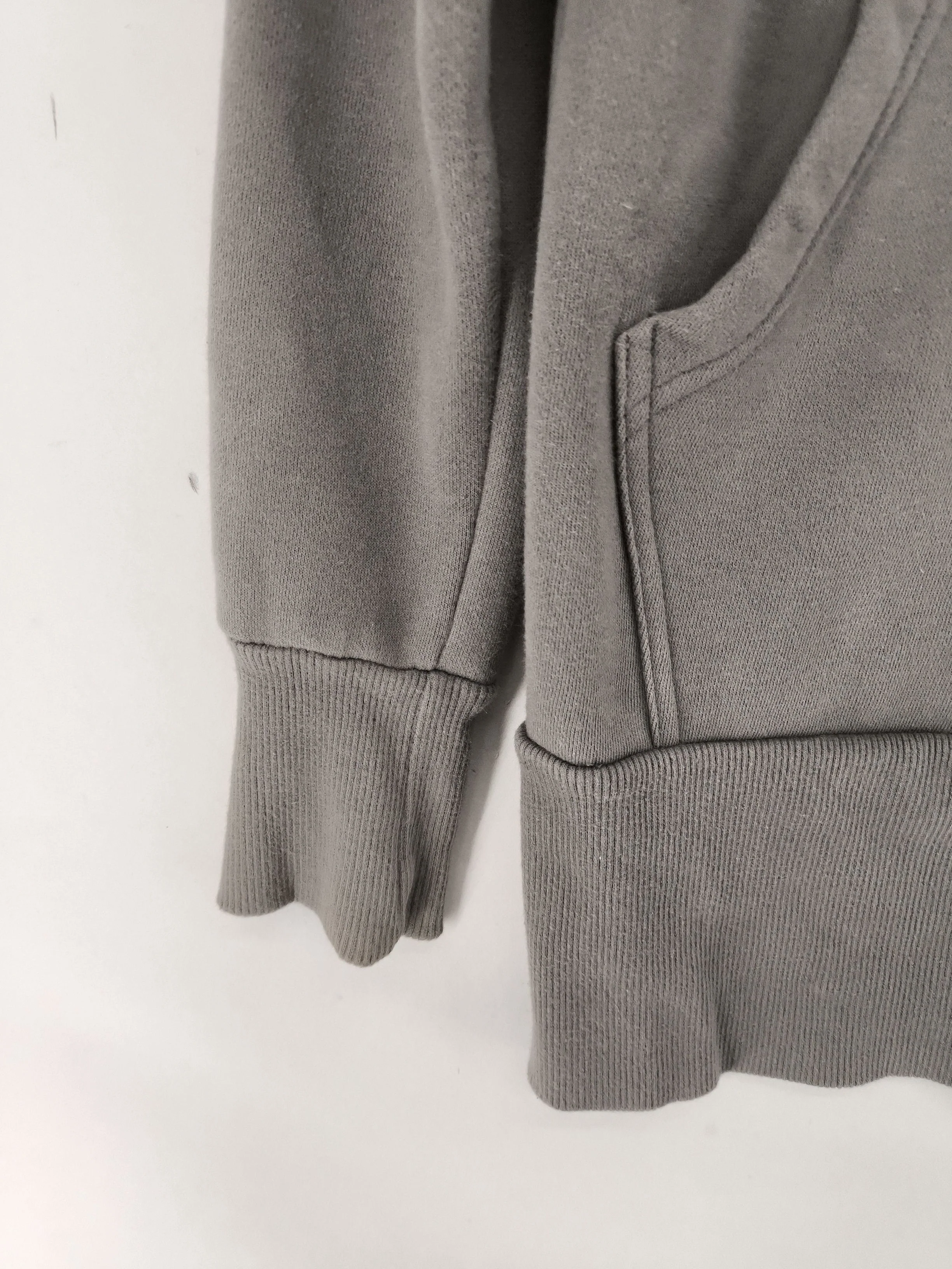 Firetrap Men's Hoodie XS Grey Graphic Cotton with Polyester Pullover - Image 5