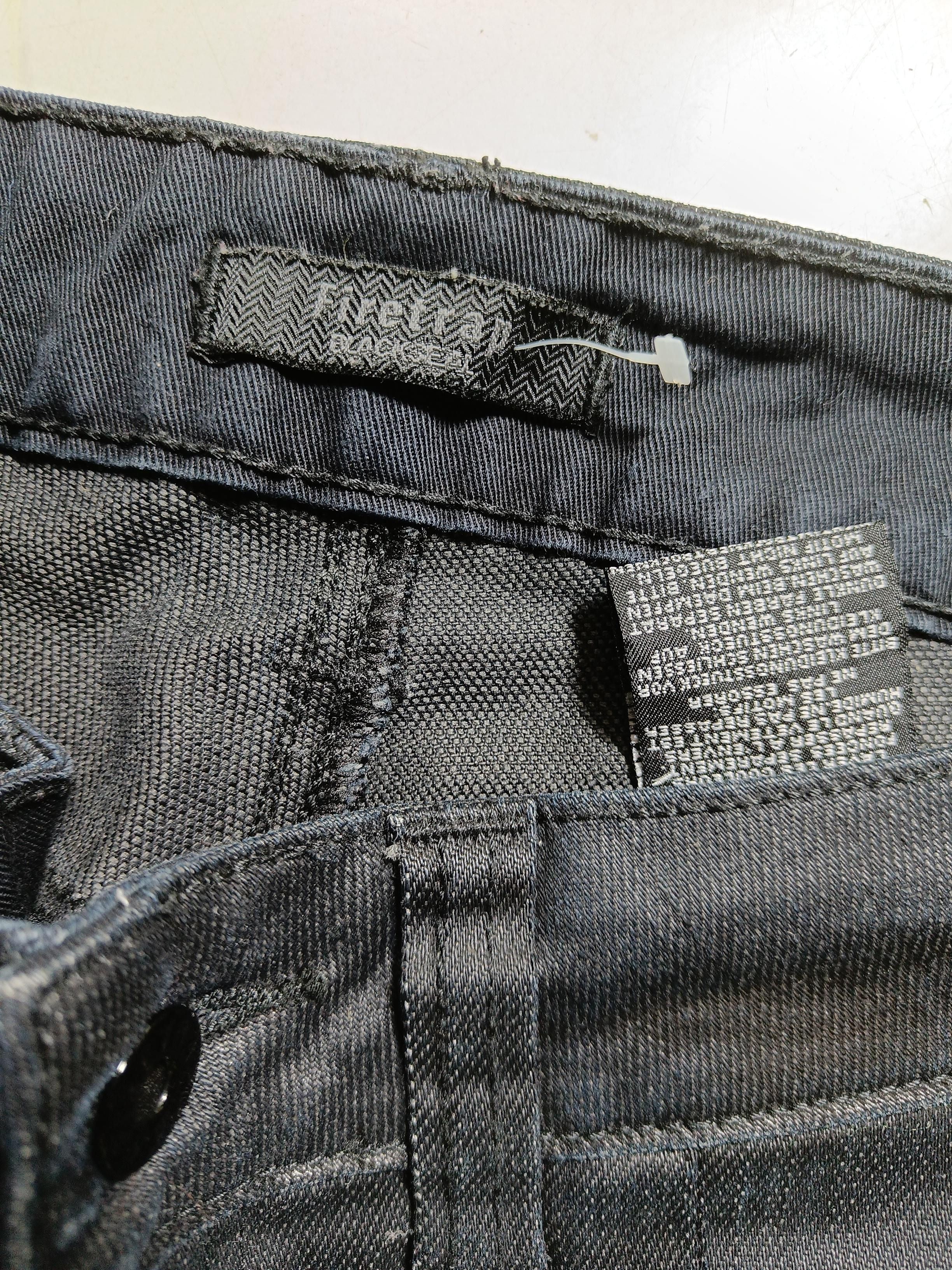 Firetrap Men's Trousers W 28 in Black Cotton with Polyamide, Elastane Chino - Image 5