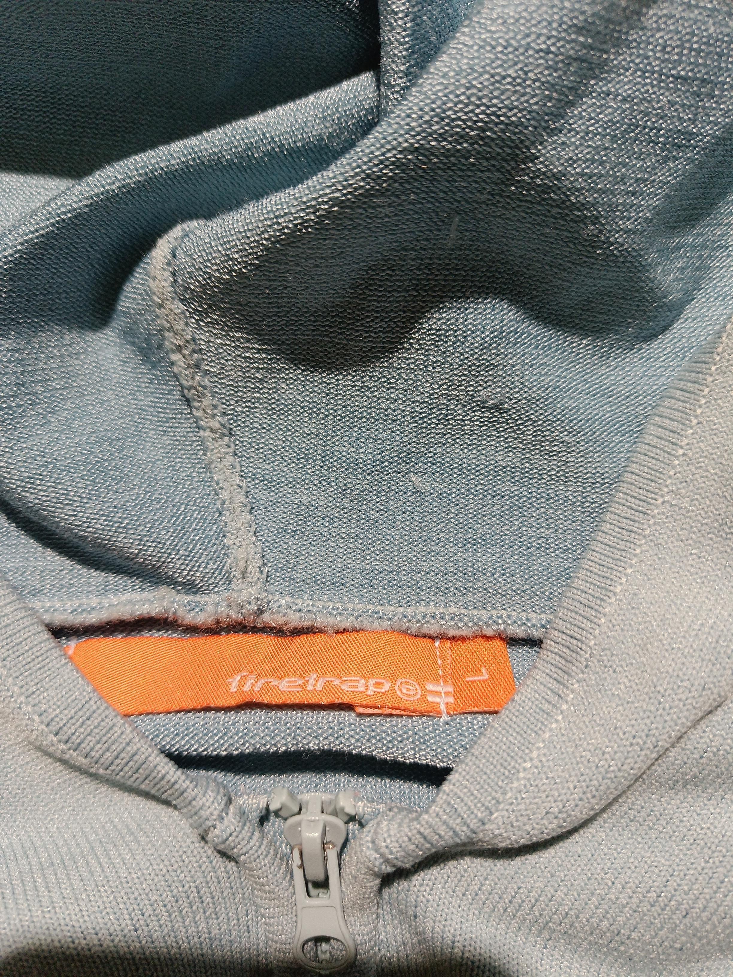Firetrap Women's Hoodie L Blue 100% Other Pullover - Image 5