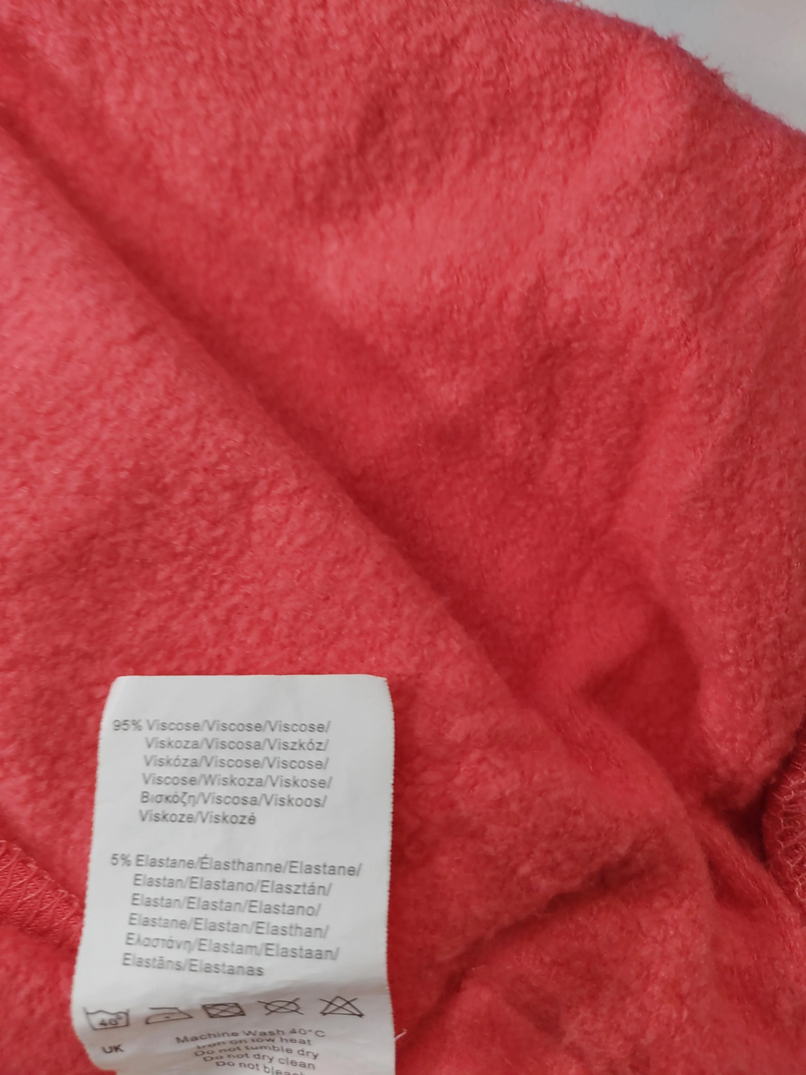 Firetrap Women's Jumper UK 14 Red Viscose with Elastane Round Neck Pullover - Image 7
