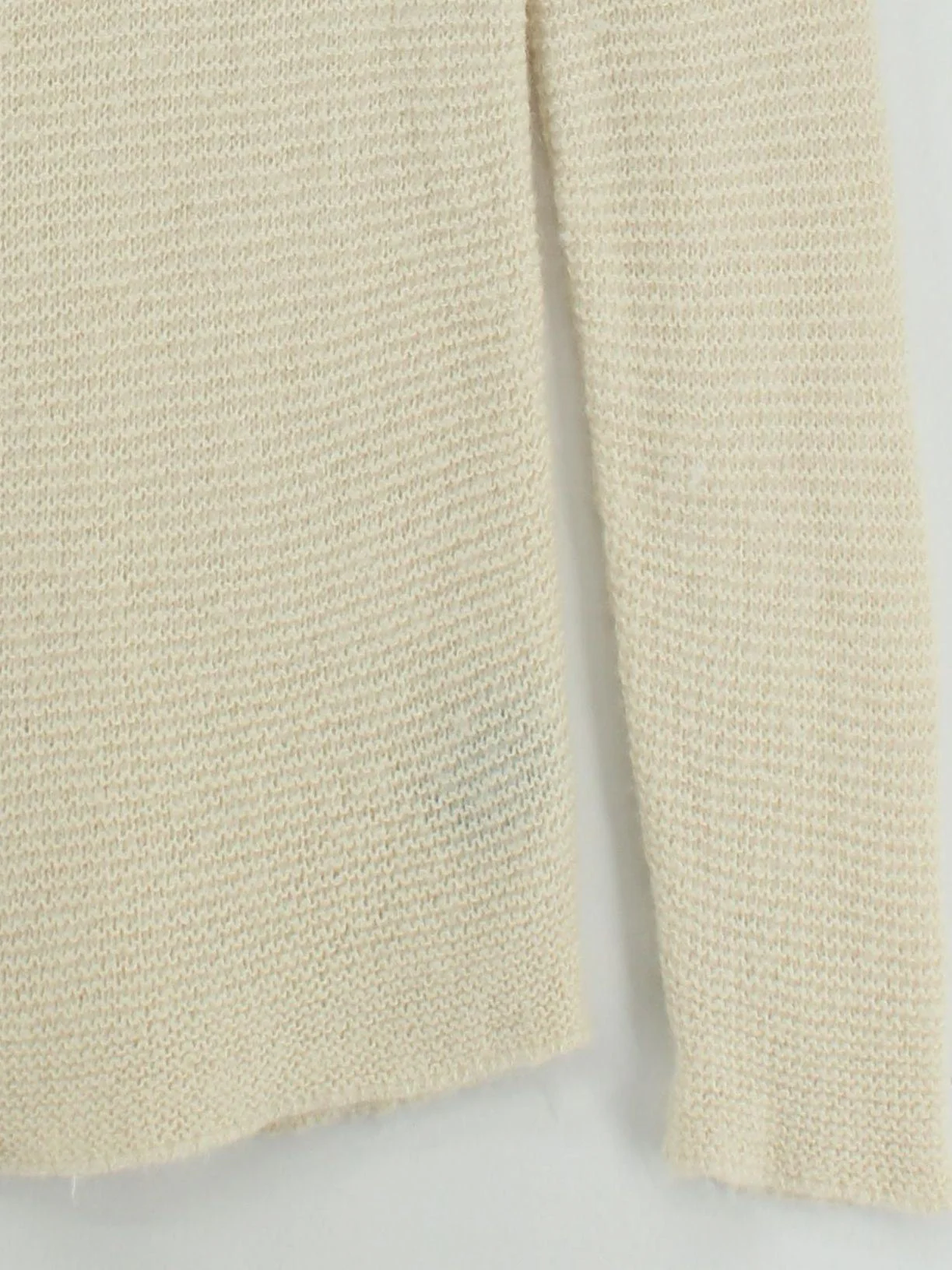 Fisherman Out Of Ireland Women's Jumper M Cream 100% Other High Neck Pullover - Image 4