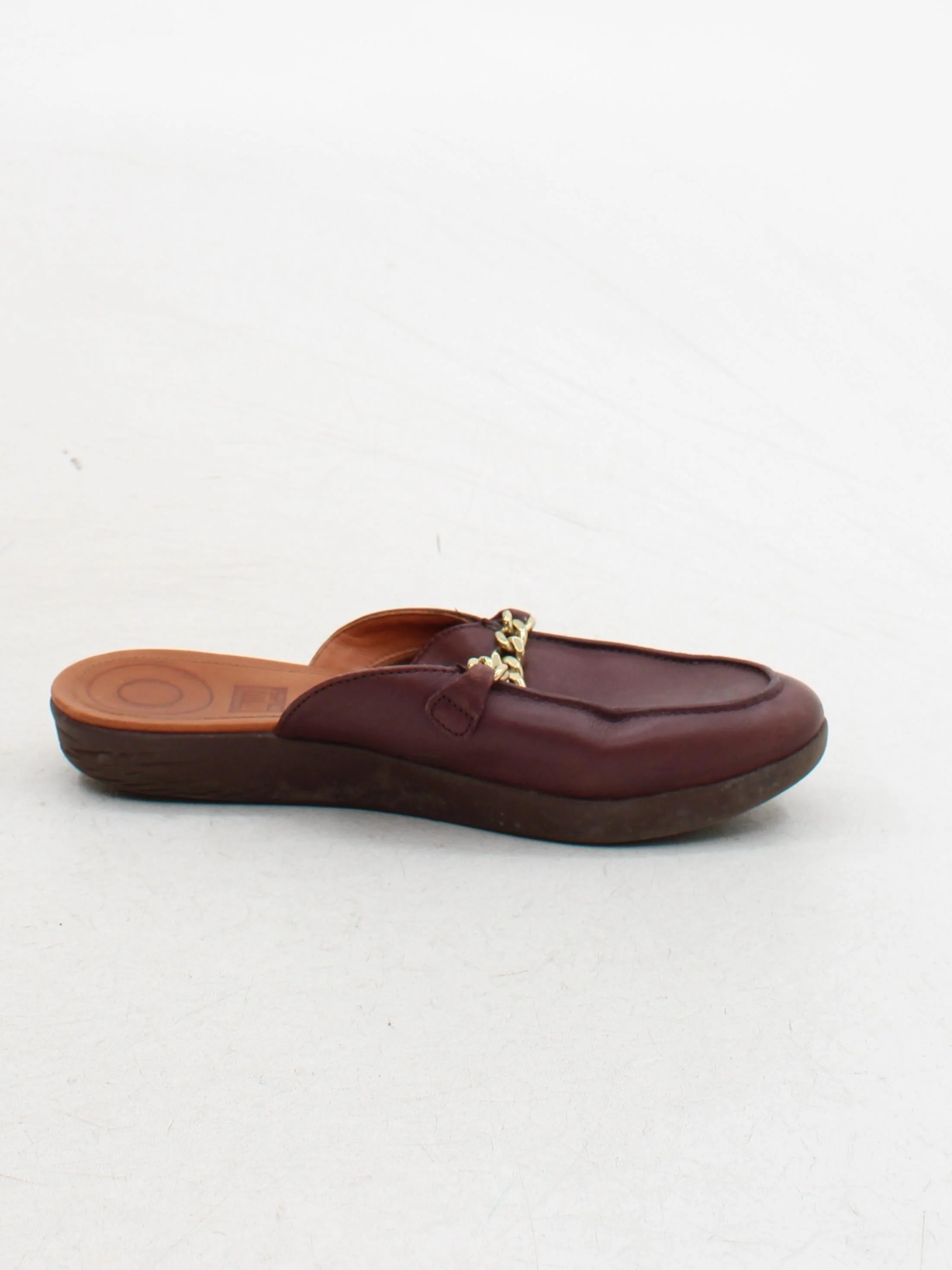 FitFlop Women's Flat Shoes UK 5 Brown 100% Leather Loafer - Image 5