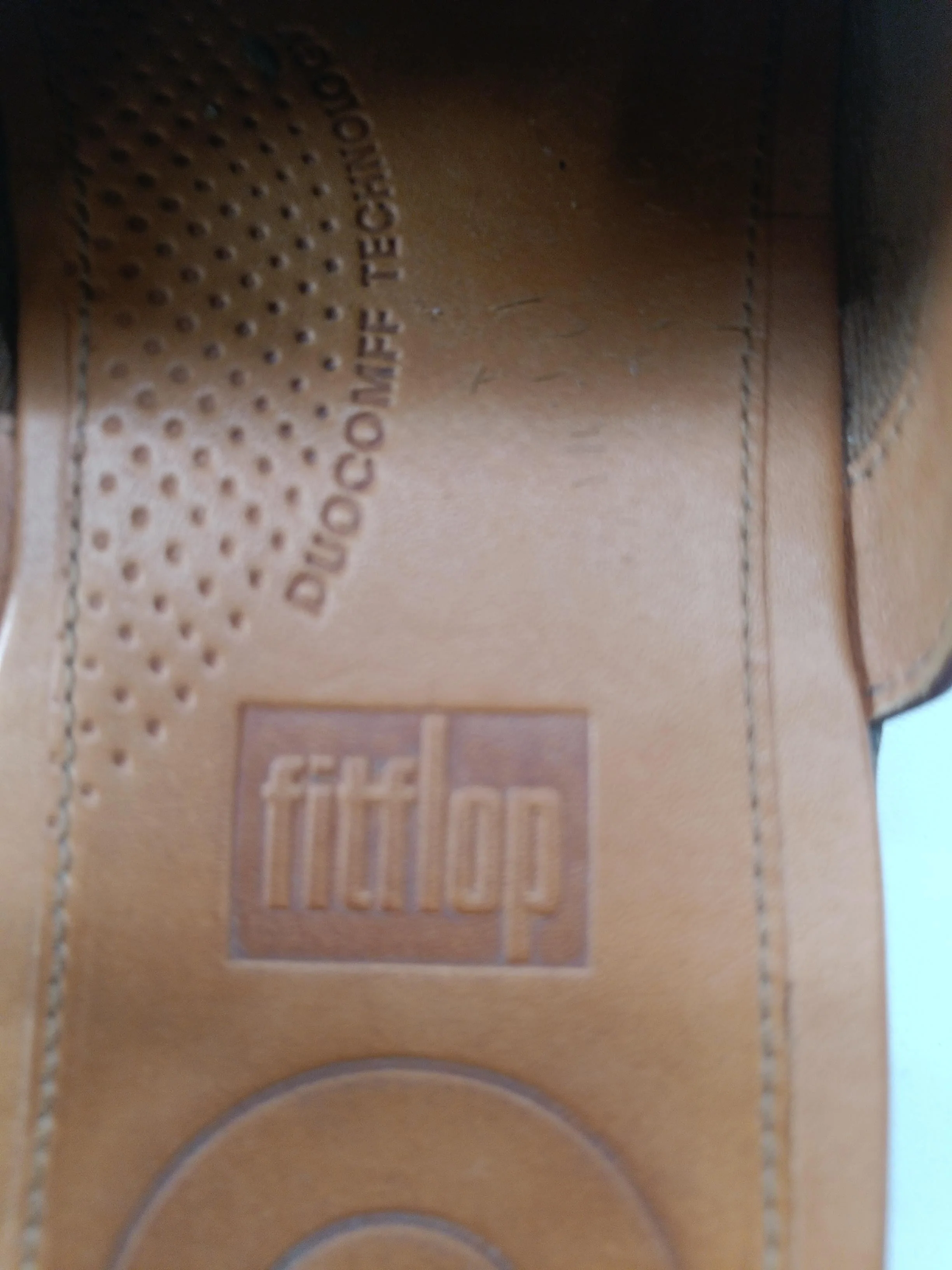 FitFlop Women's Flat Shoes UK 5 Brown 100% Leather Loafer - Image 9