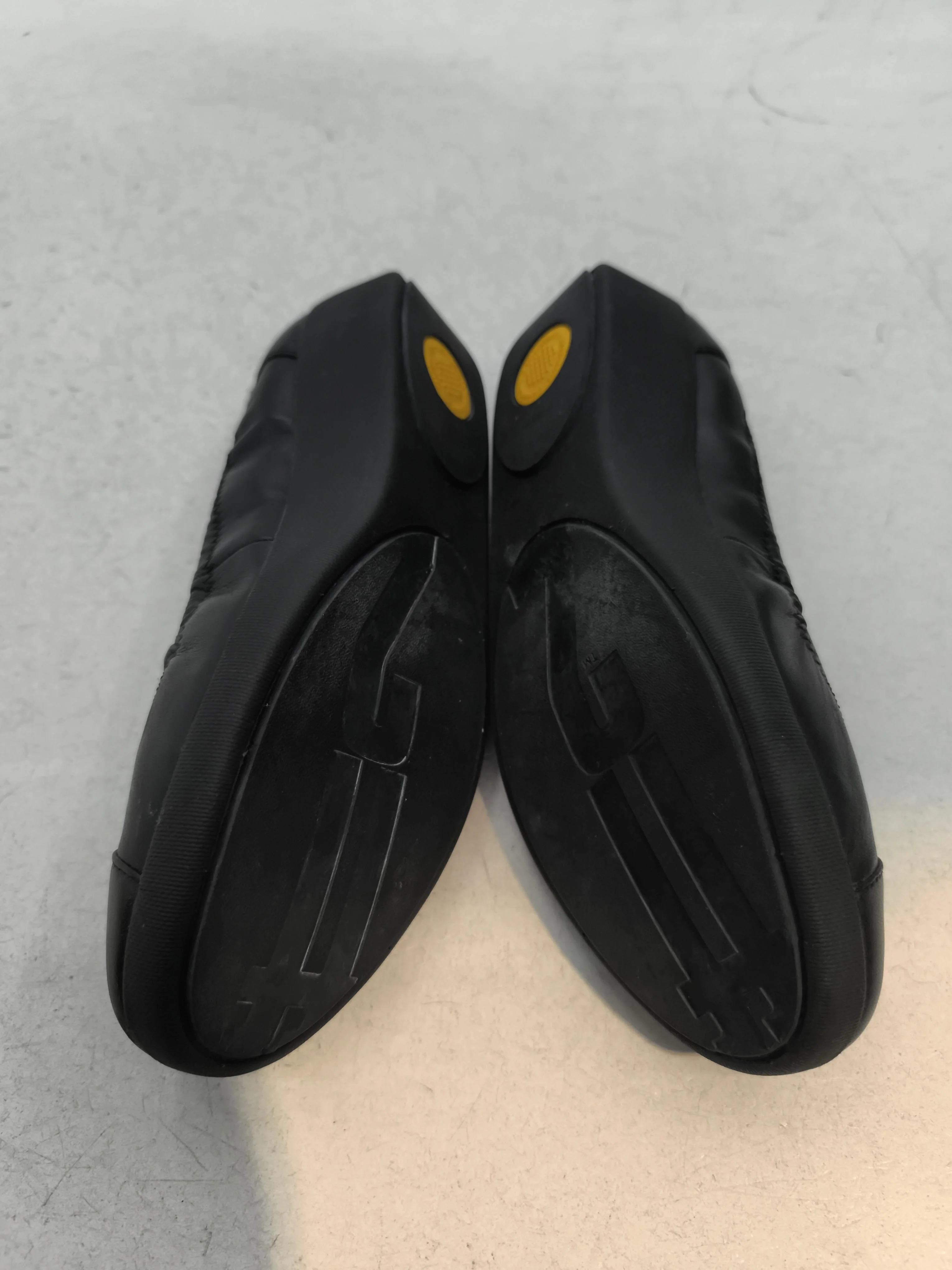 FitFlop Women's Flat Shoes UK 6 Black 100% Leather Ballet - Image 7