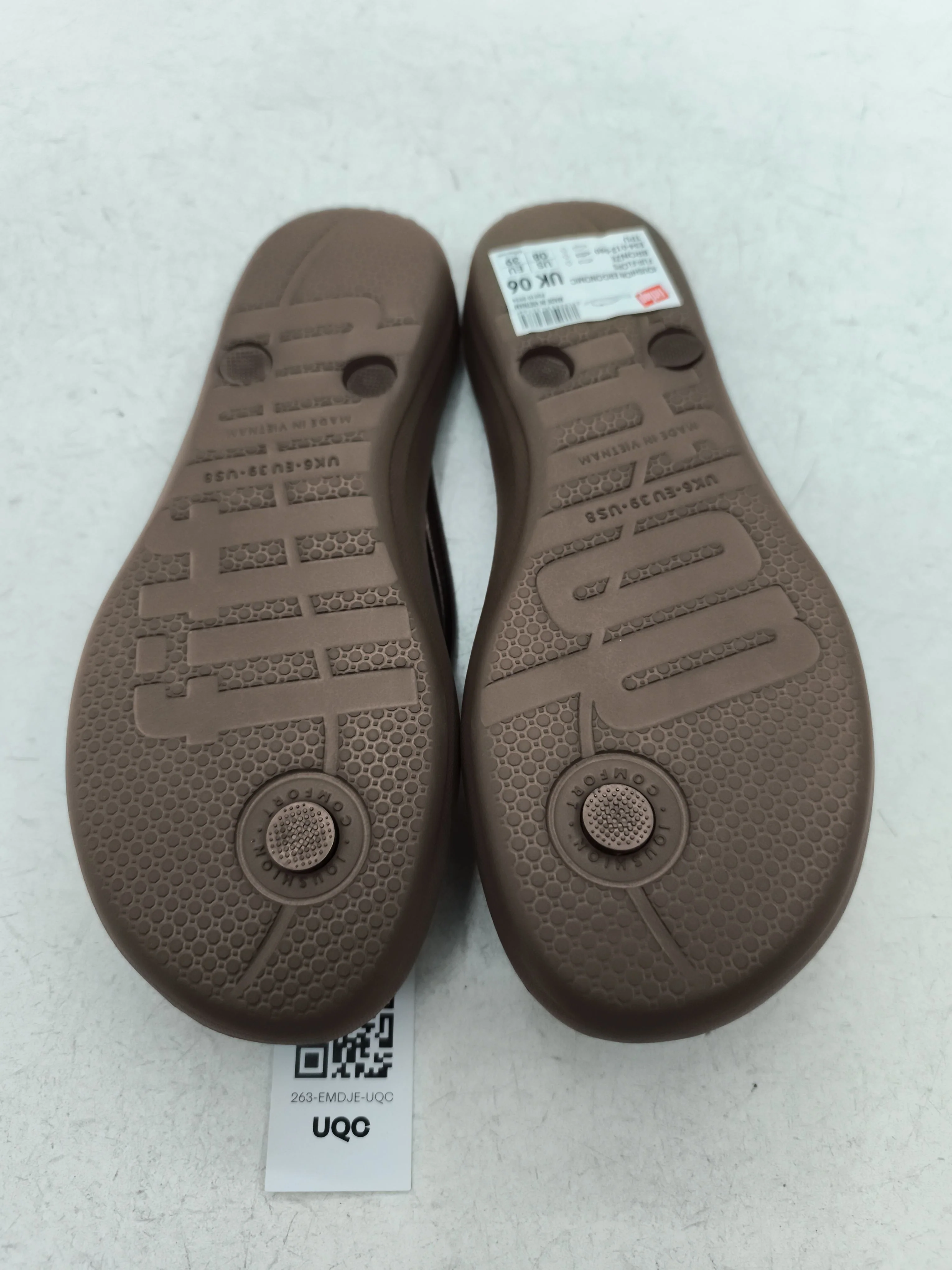 FitFlop Women's Sandals UK 6 Brown 100% Other Flip-Flop - Image 7
