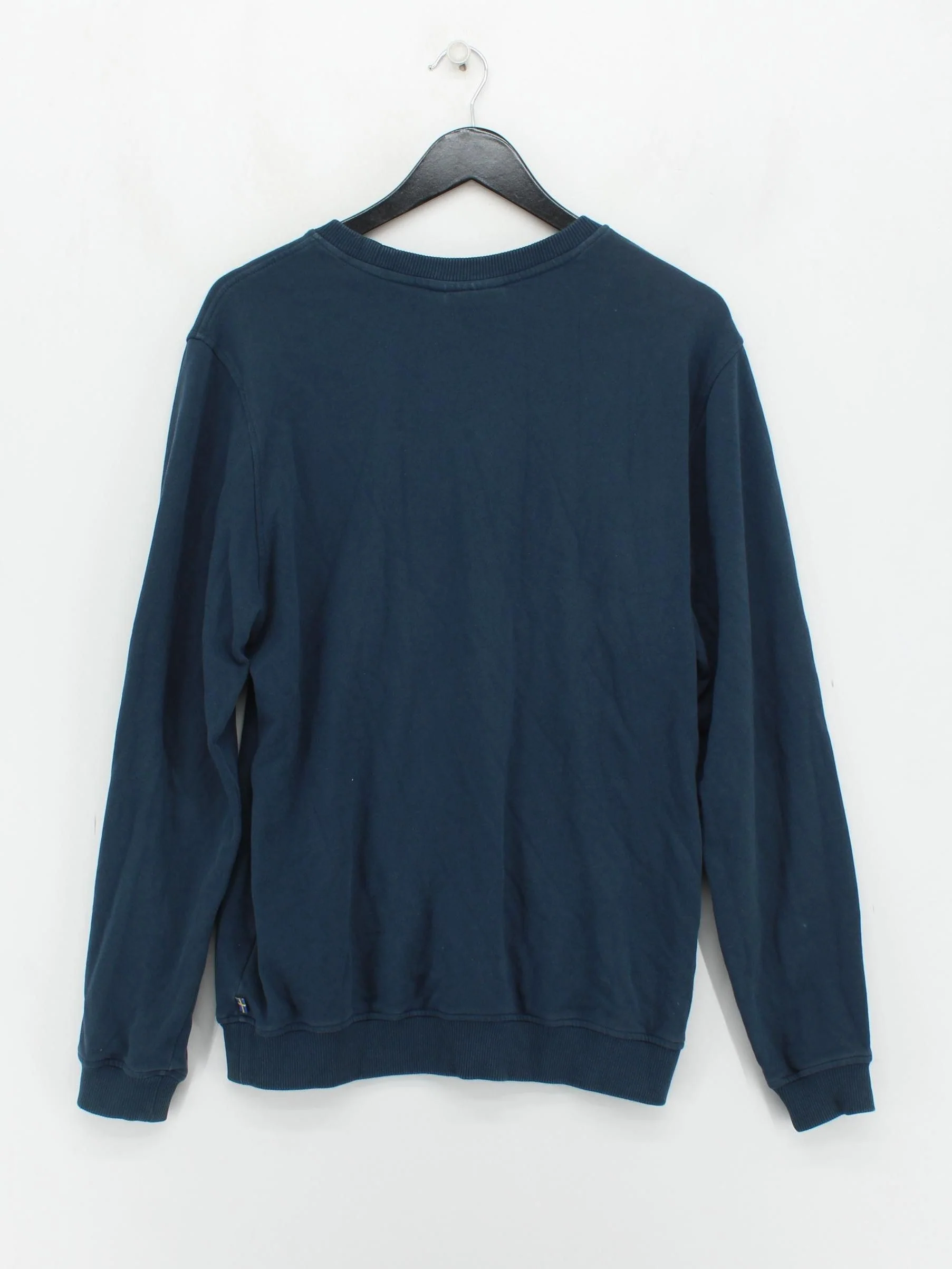 Fjallraven Men's Hoodie M Blue 100% Cotton Pullover - Image 2