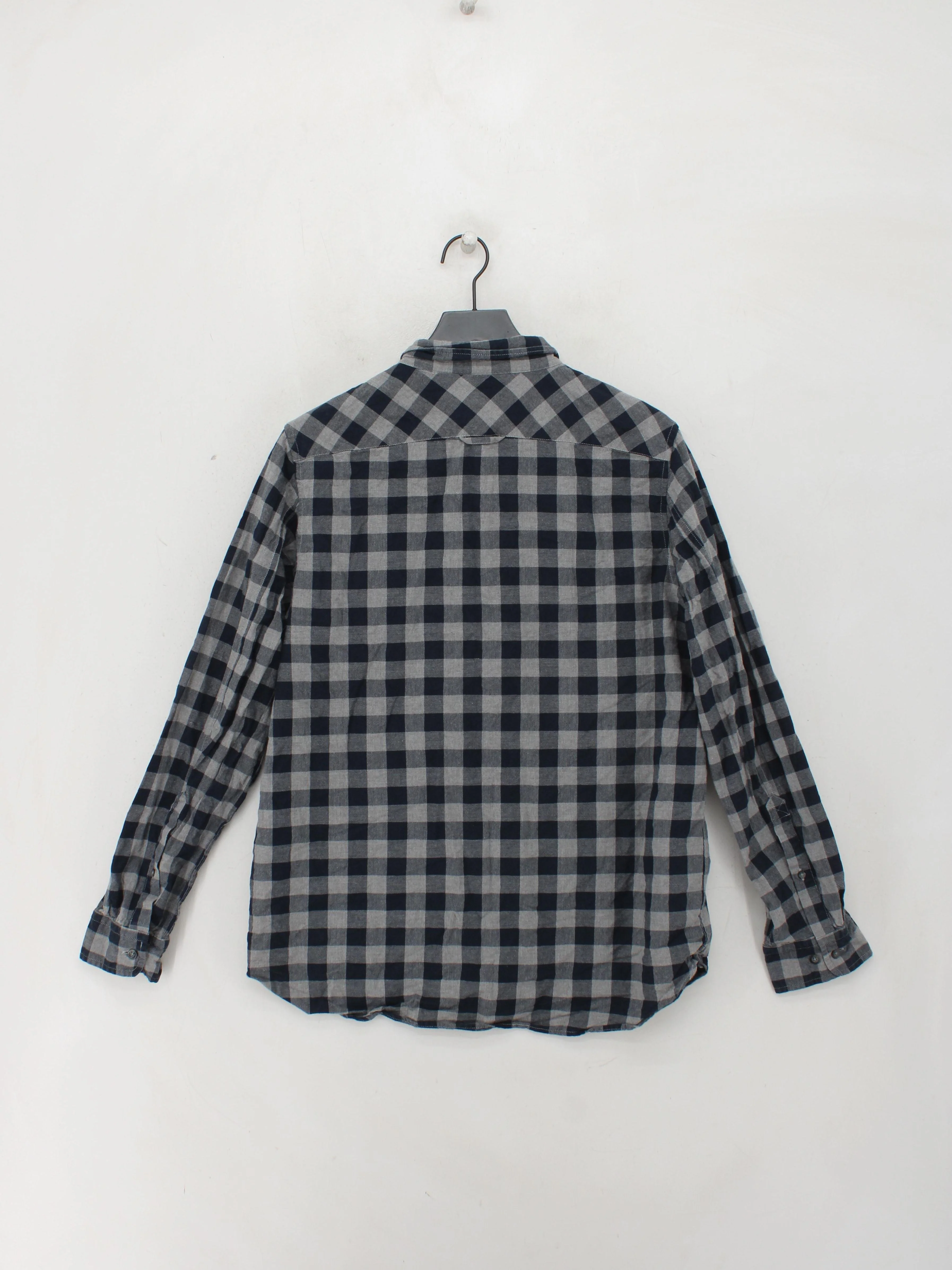 Fjallraven Men's Shirt XL Grey Checkered 100% Cotton Basic - Image 2
