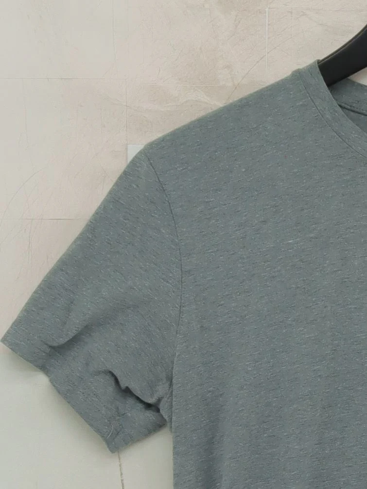 Fjallraven Men's T-Shirt M Grey Cotton with Polyester Basic - Image 4