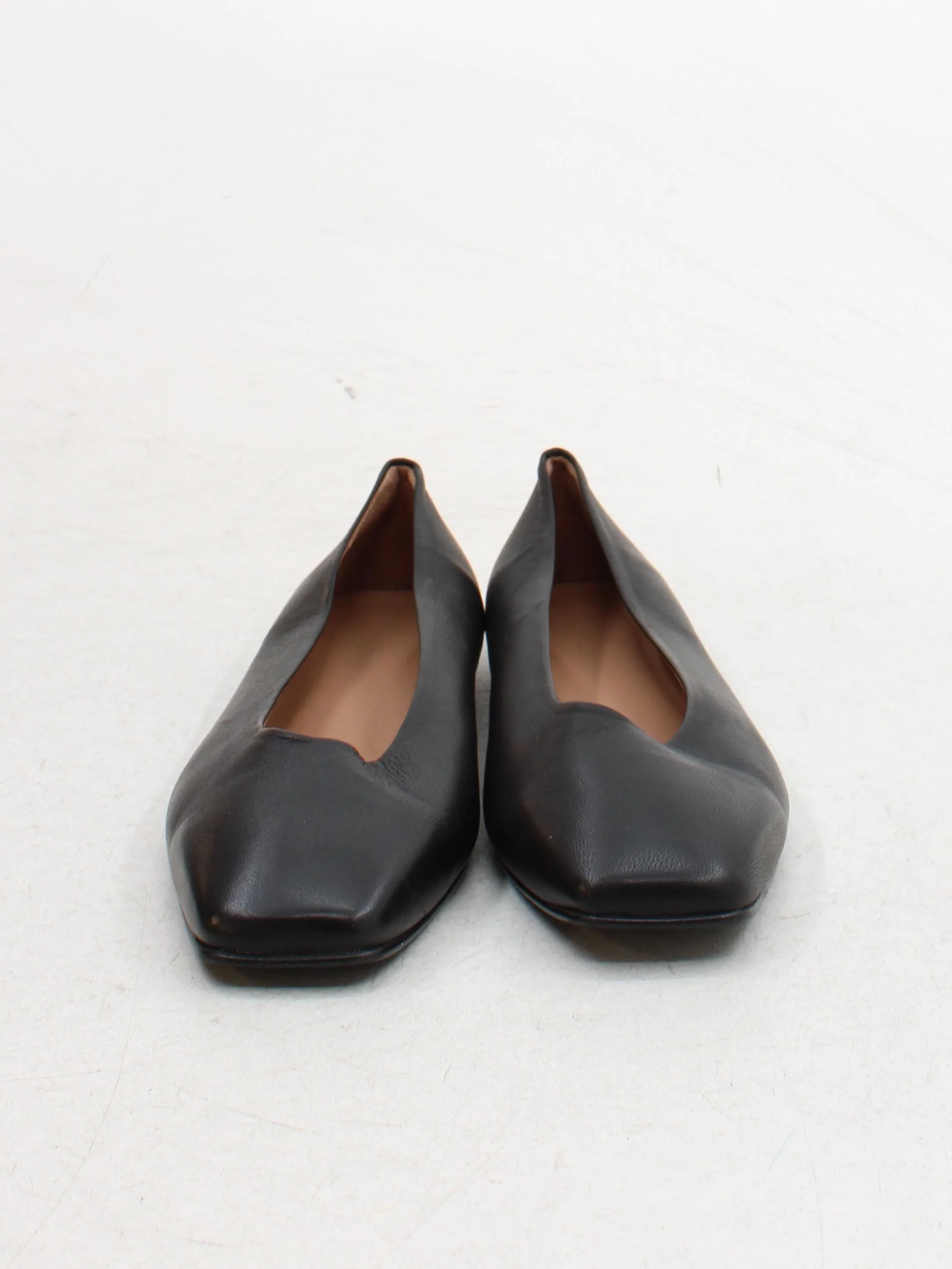 Flattered Women's Flat Shoes UK 6 Black 100% Leather Ballet - Image 2