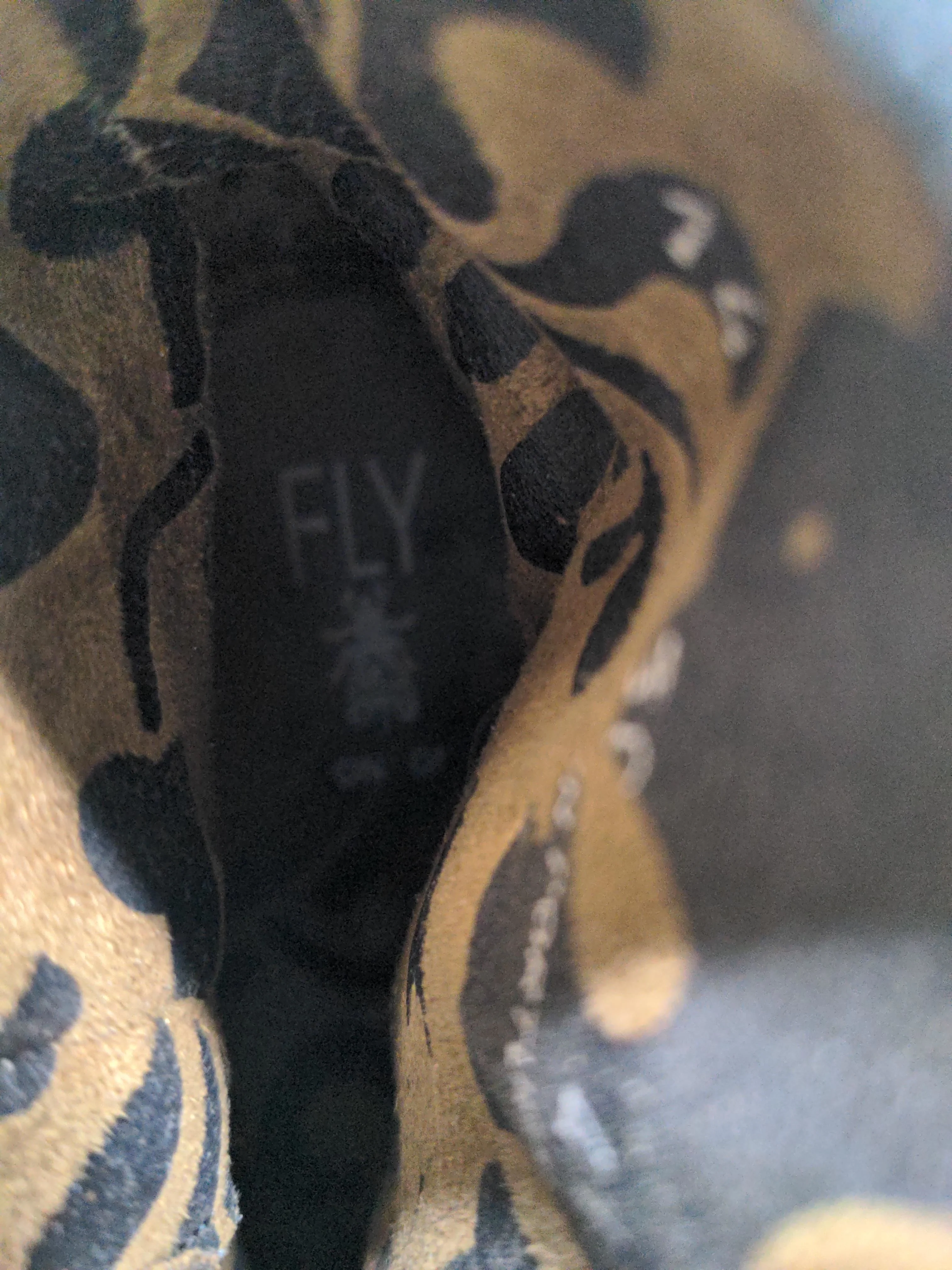 FLY London Women's Boots UK 5 Black Leather with Suede Combat - Image 10