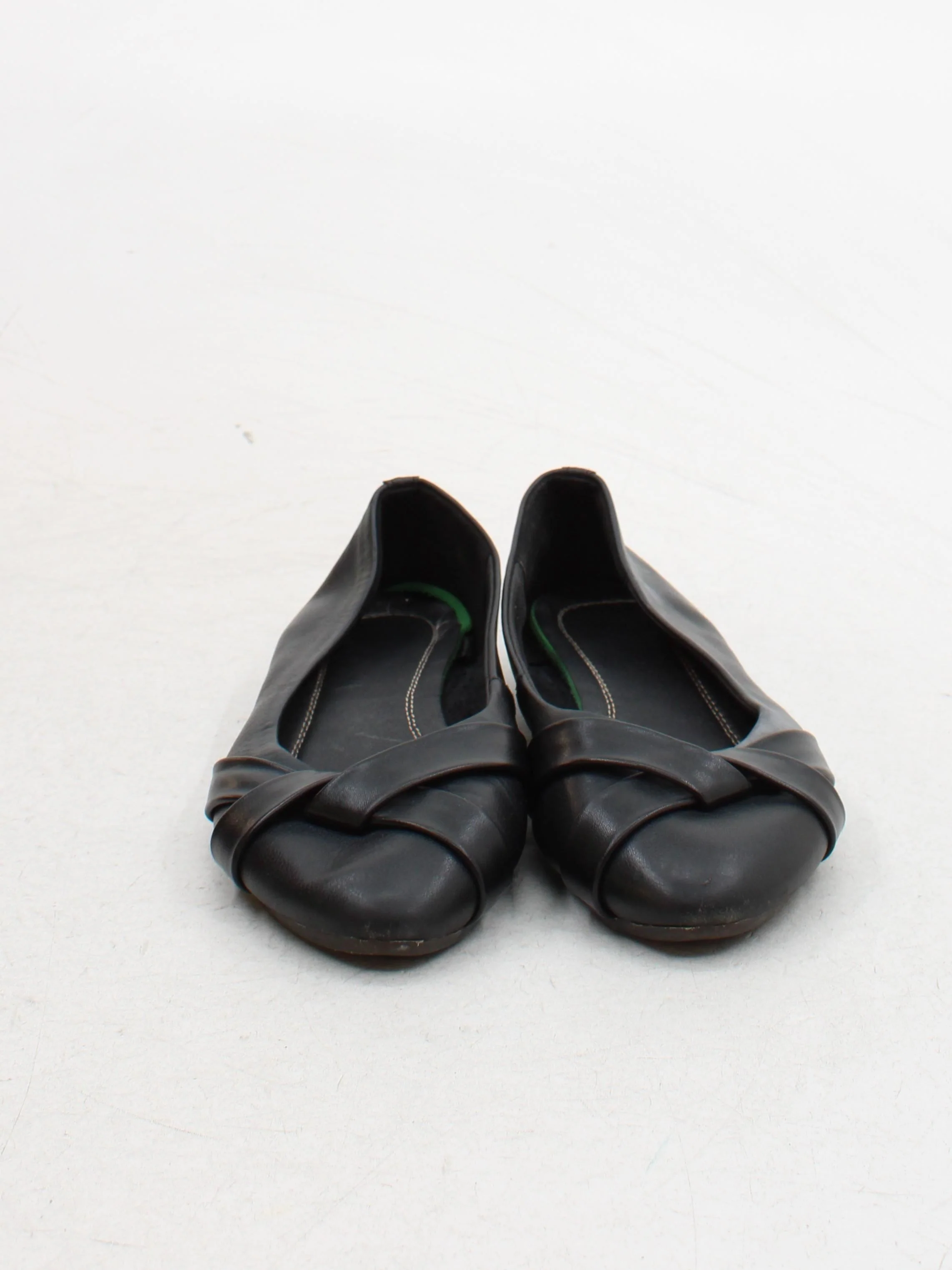 FLY London Women's Flat Shoes UK 5 Black 100% Leather Ballet - Image 2