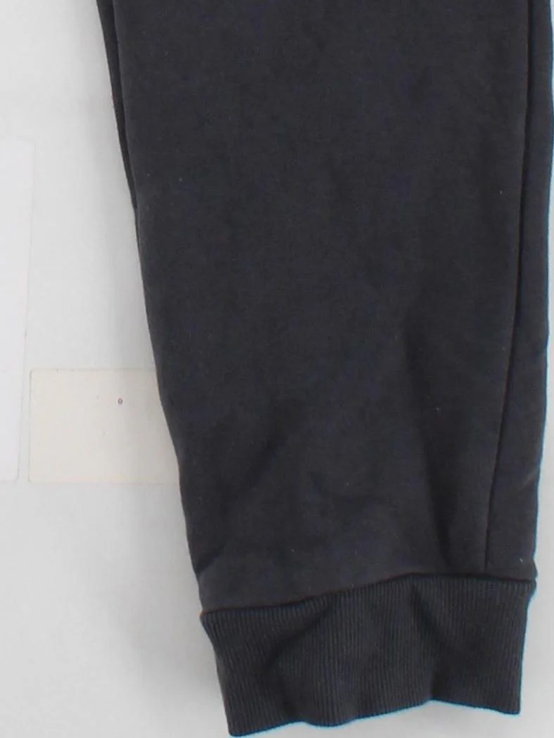 Folk Men's Sports Bottoms L Grey Cotton with Polyester Tapered Sweatpants - Image 4