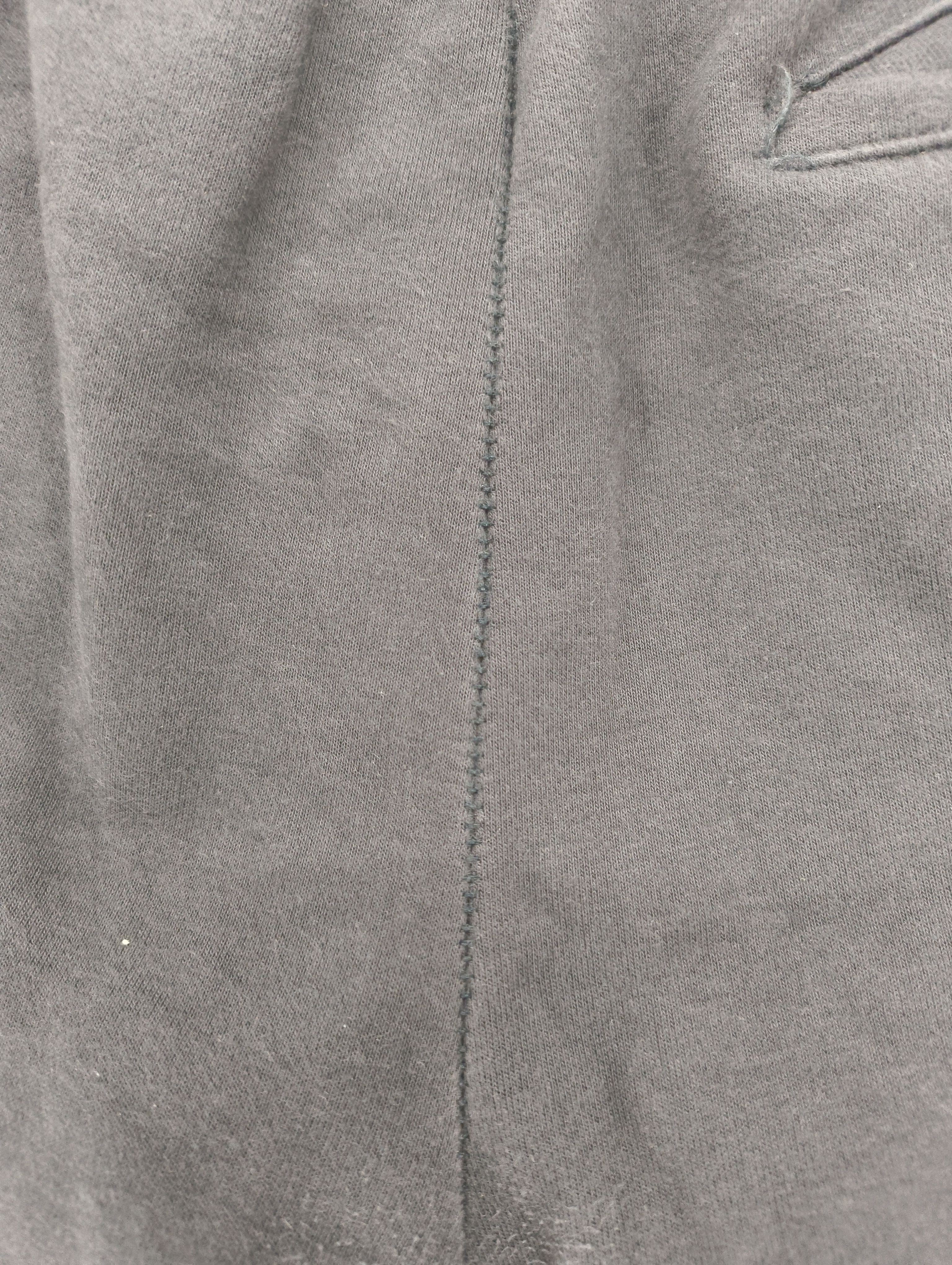 Folk Men's Sports Bottoms L Grey Cotton with Polyester Tapered Sweatpants - Image 7