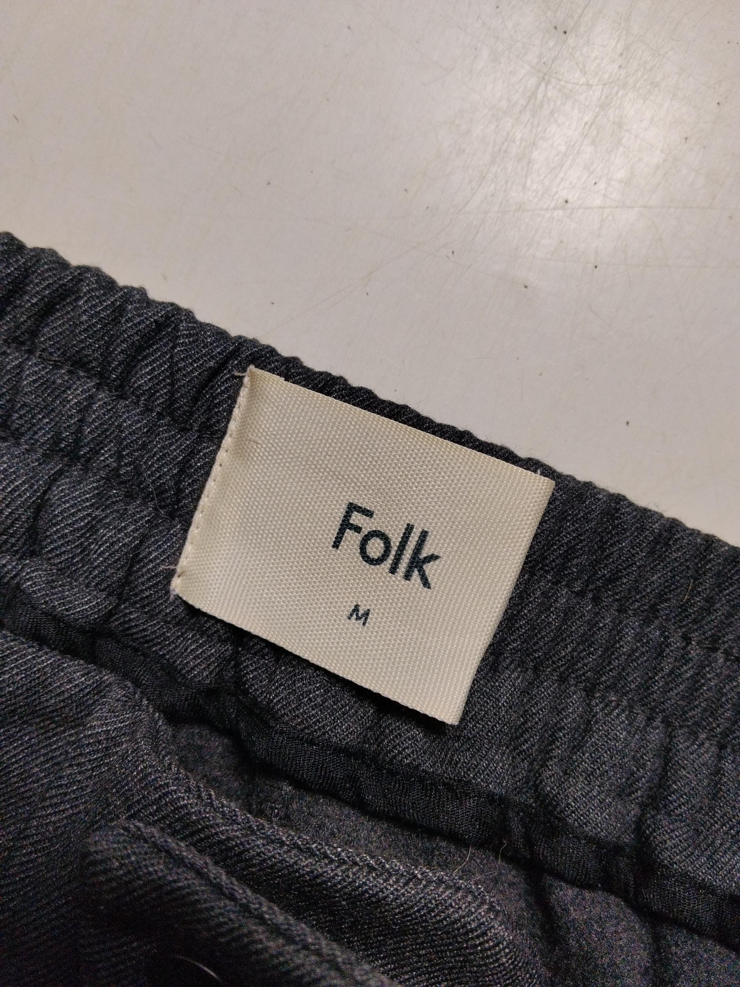 Folk Men's Sports Bottoms M Grey Polyester - Image 5