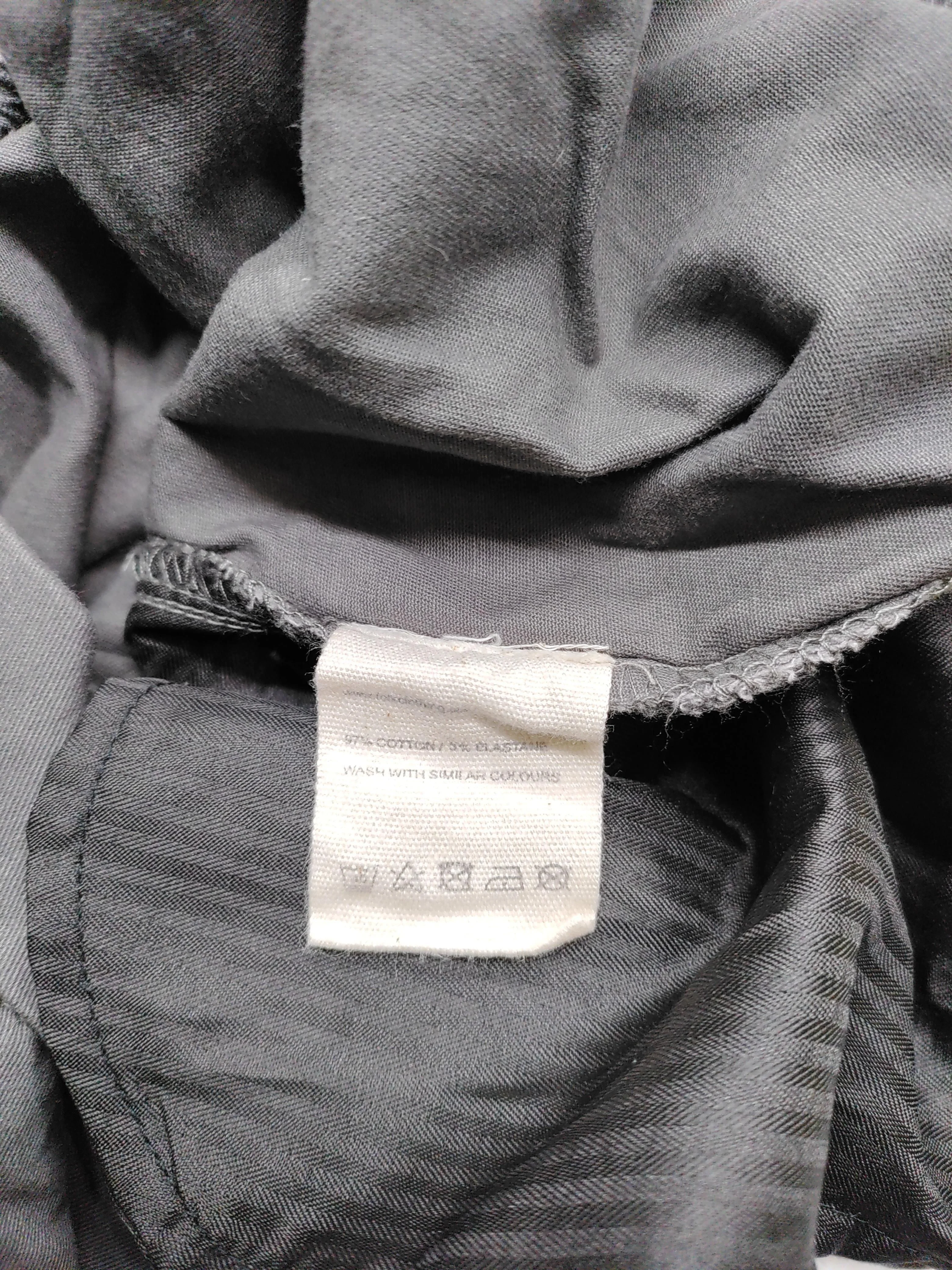 Folk Men's Trousers L Grey Cotton with Elastane Tapered Chino - Image 7