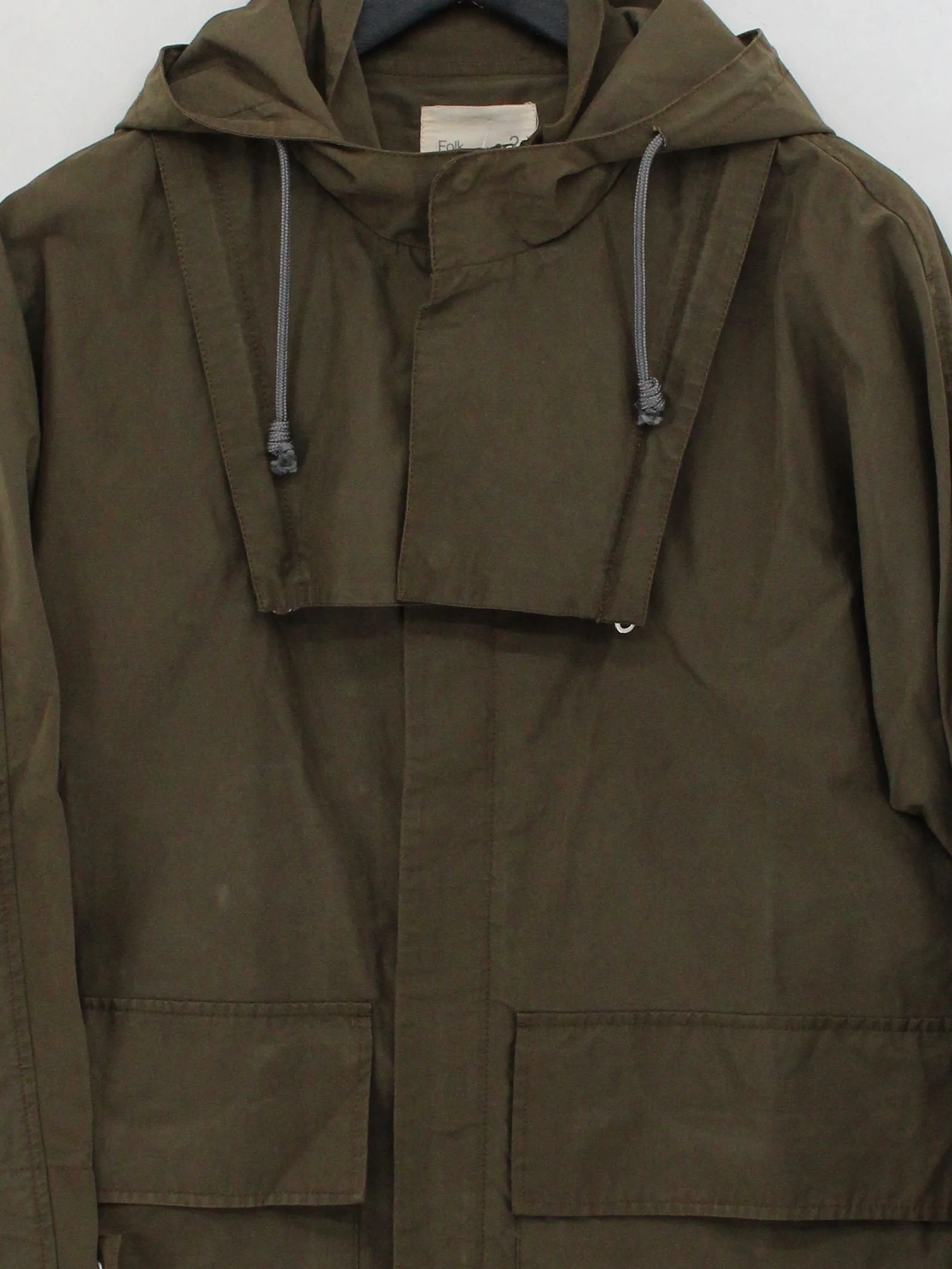 Folk Parka jacket green - Image 3