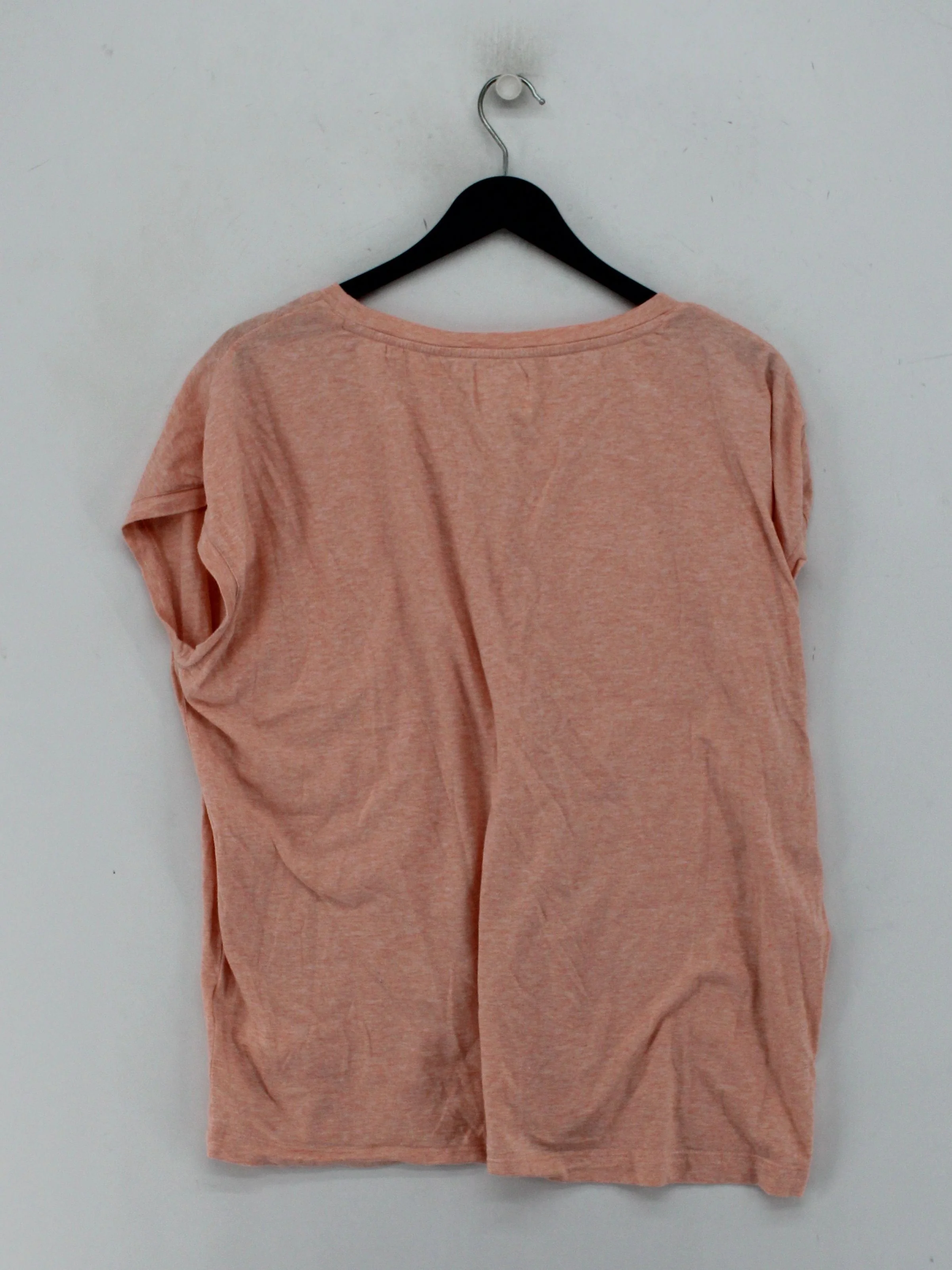 Folk Women's T-Shirt UK 14 Pink 100% Cotton Short Sleeve Round Neck Basic - Image 2
