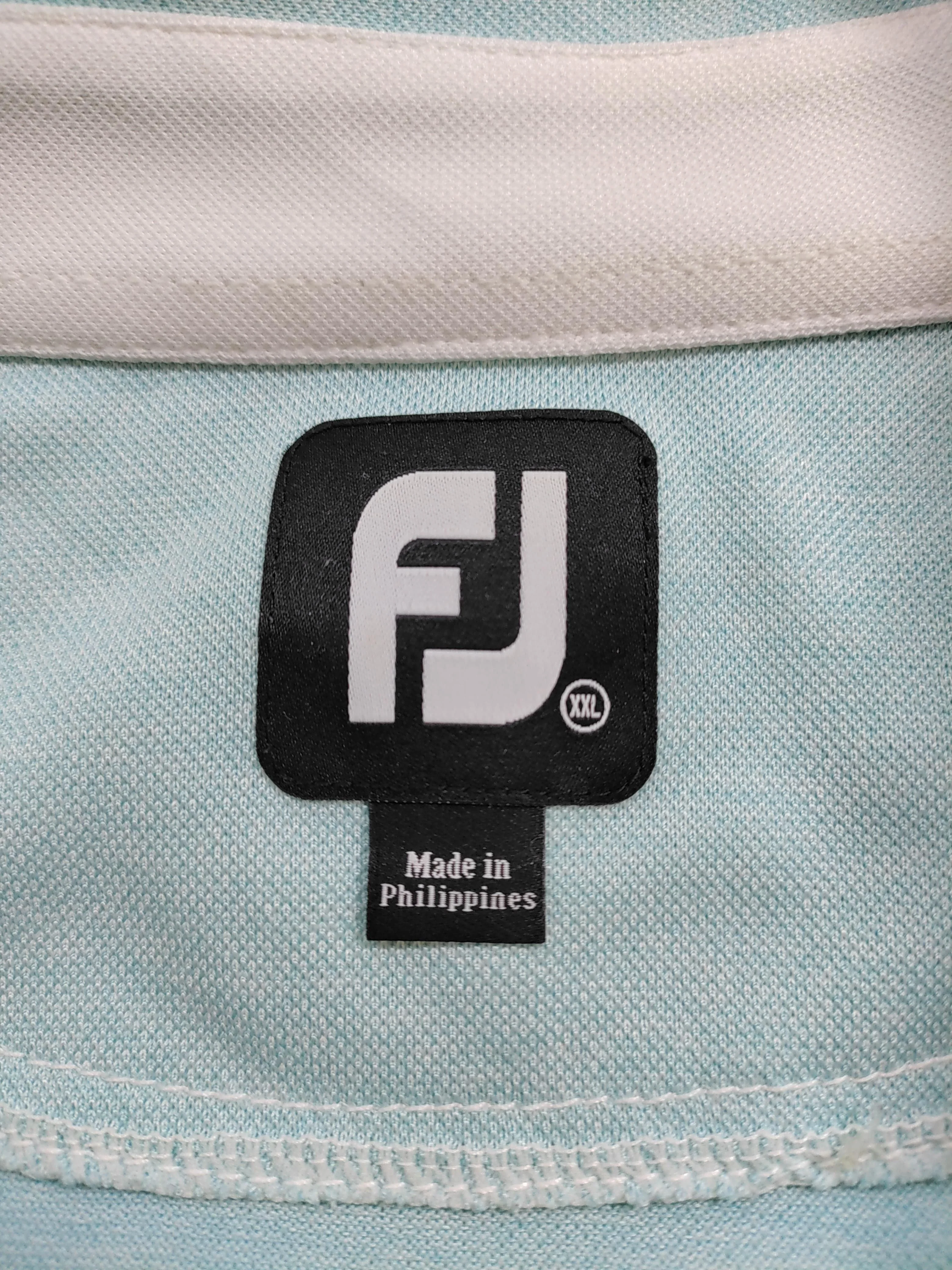 Footjoy Men's Polo XXL Blue Polyester with Spandex Basic - Image 5