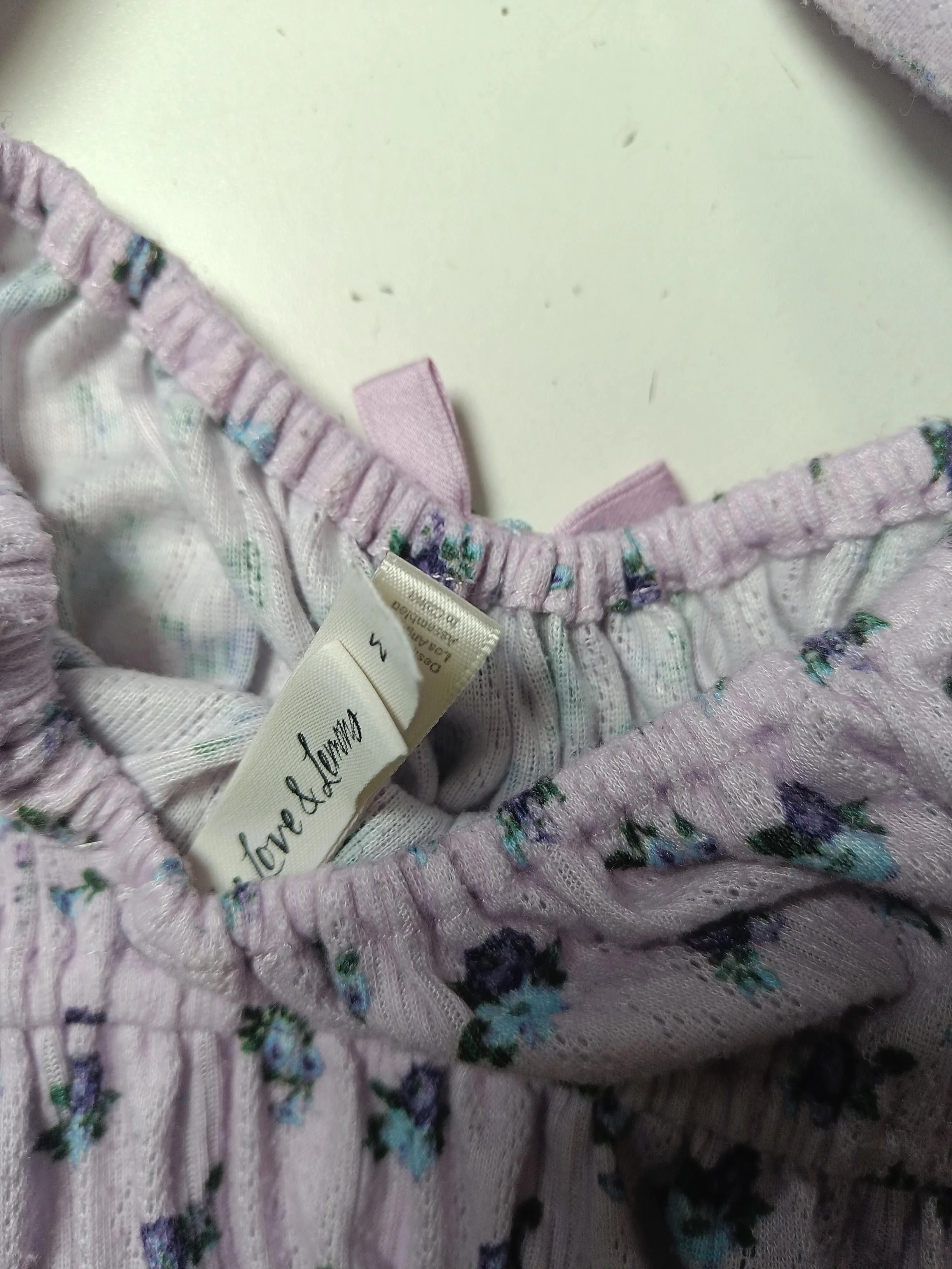 For Love & Lemons Women's Top UK 10 Purple 100% Polyester Cropped - Image 5