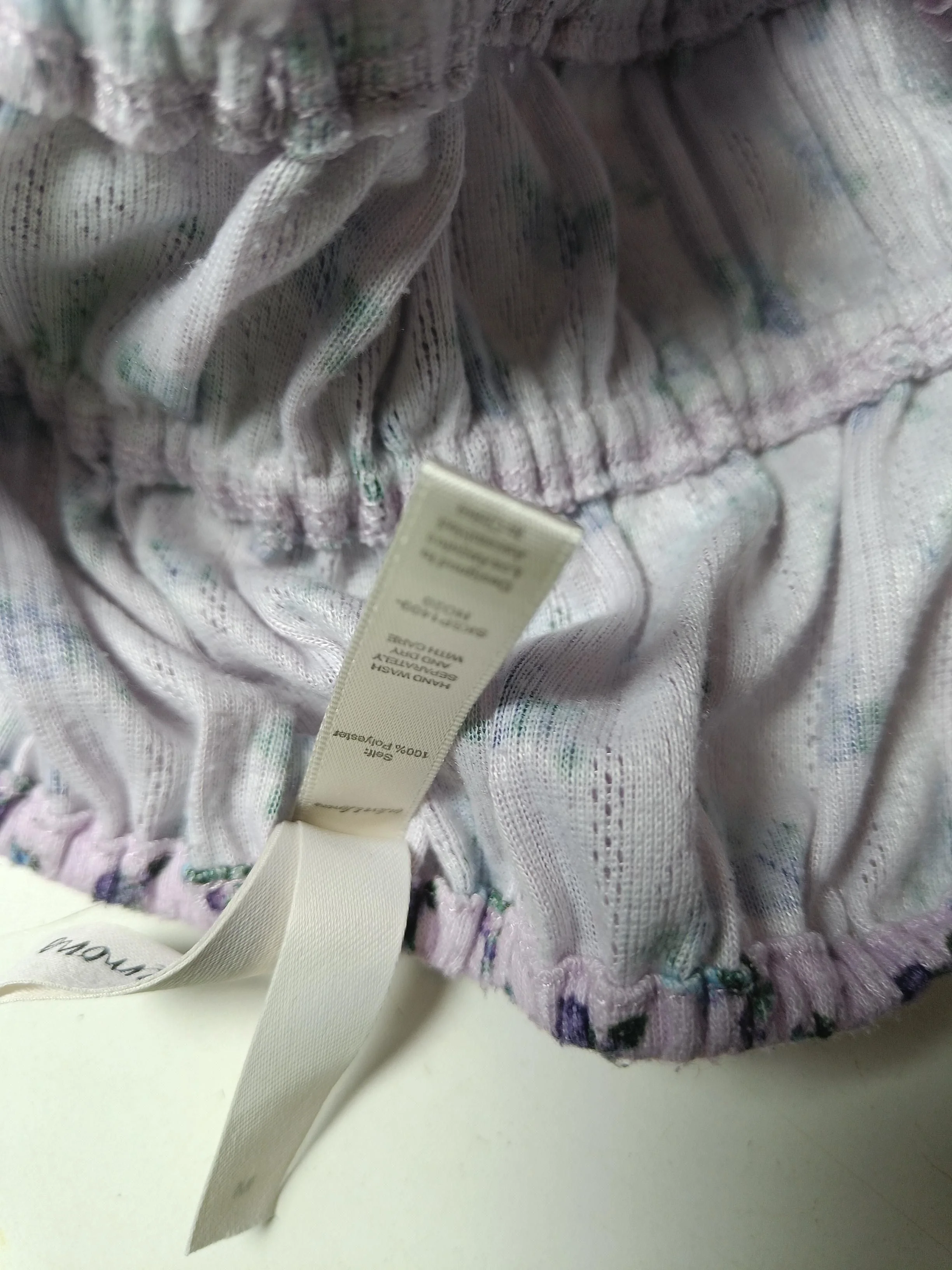 For Love & Lemons Women's Top UK 10 Purple 100% Polyester Cropped - Image 6
