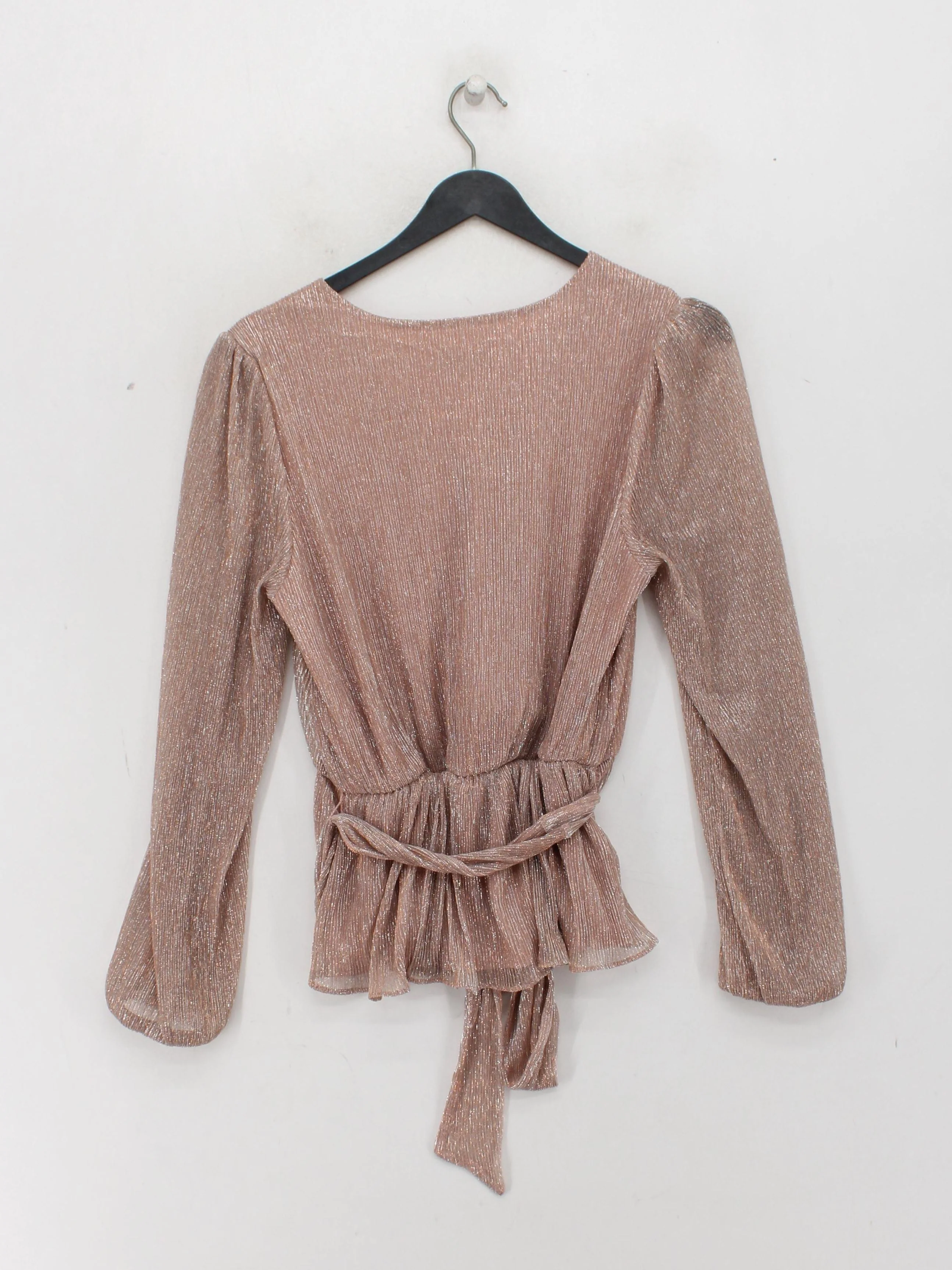 Forever New Women's Top XS Pink Polyester with Other Basic - Image 2