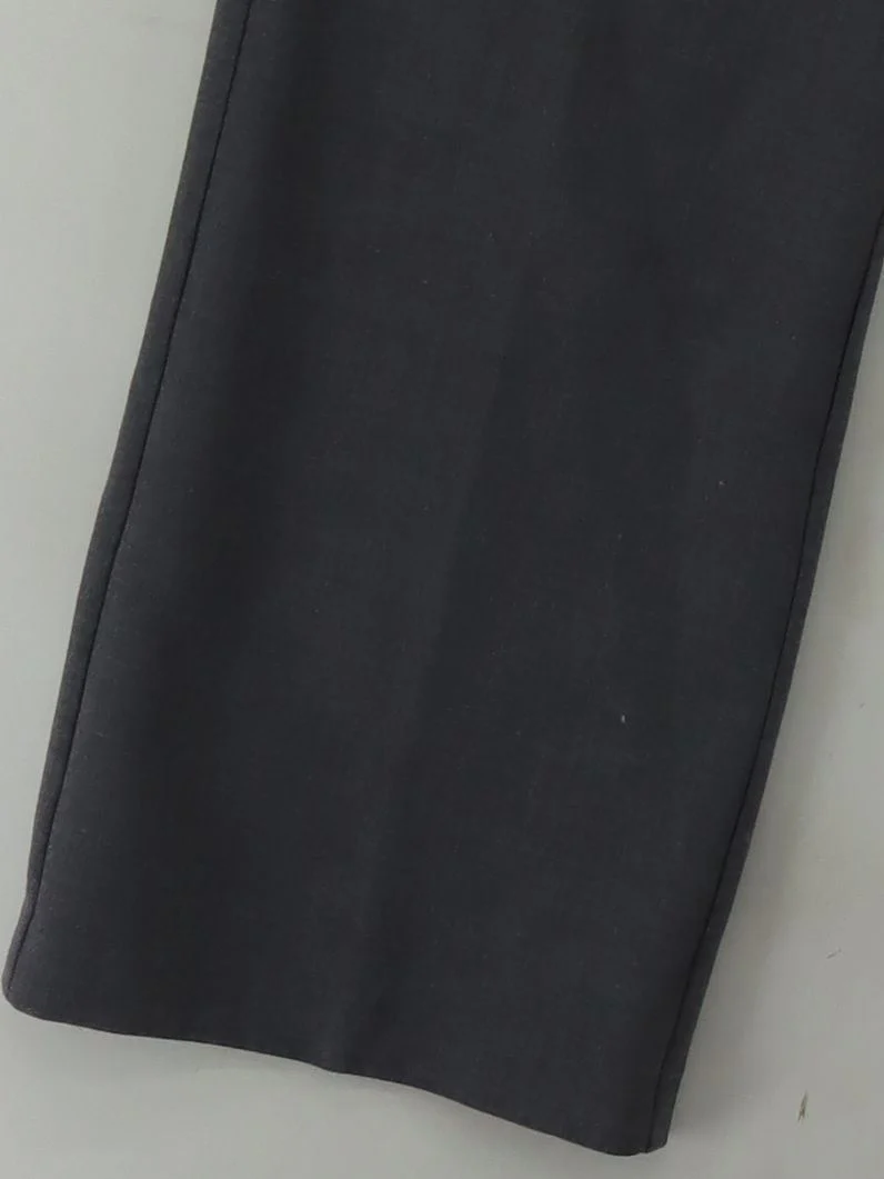 Forever New Women's Trousers UK 6 Grey Polyester with Viscose, Elastane Capri - Image 4