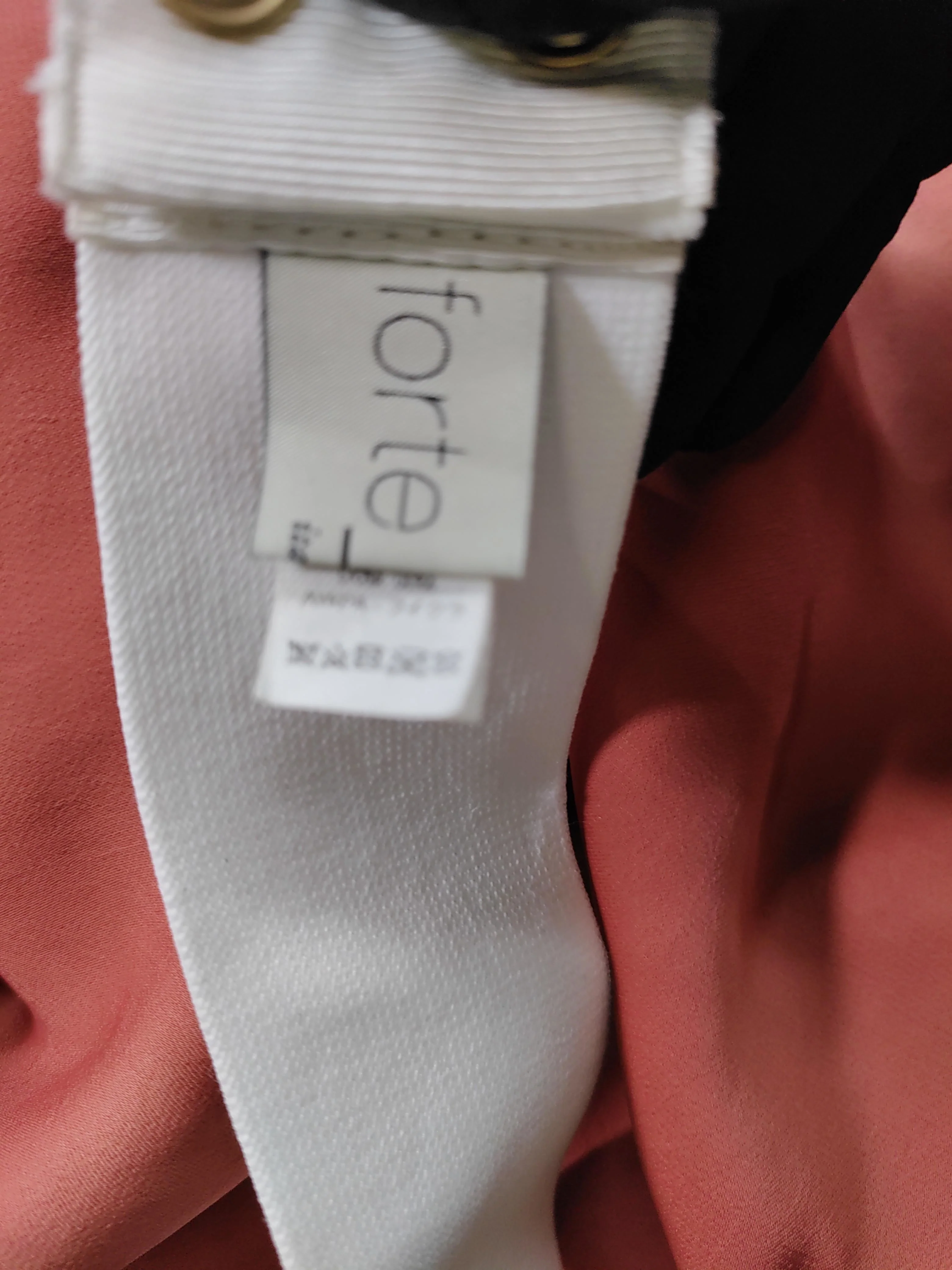 Forte Forte Women's Belt White Polyester with Elastane Basic Belt - Image 6
