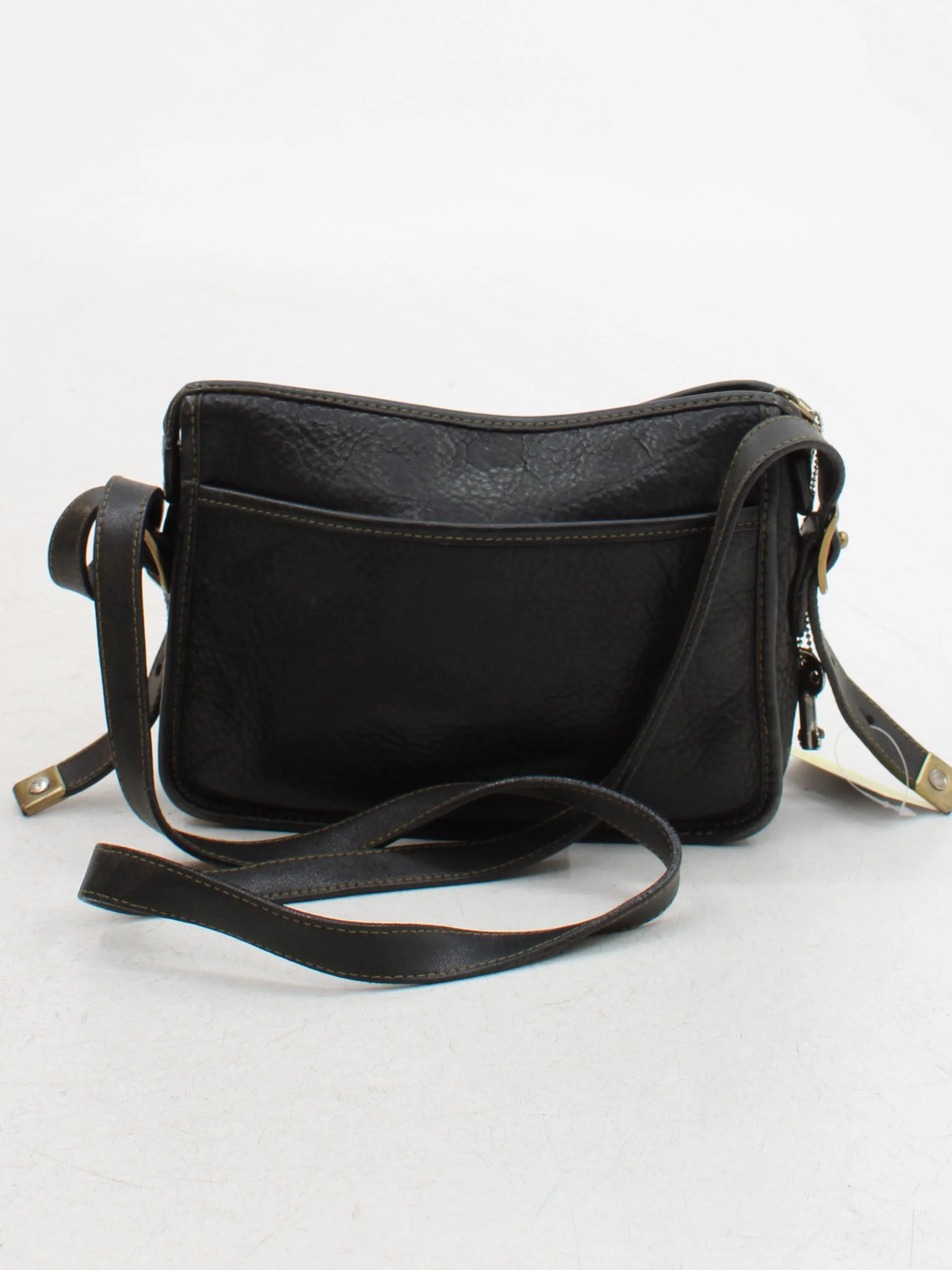 Fossil Women's Bag Black 100% Leather Crossbody - Image 2