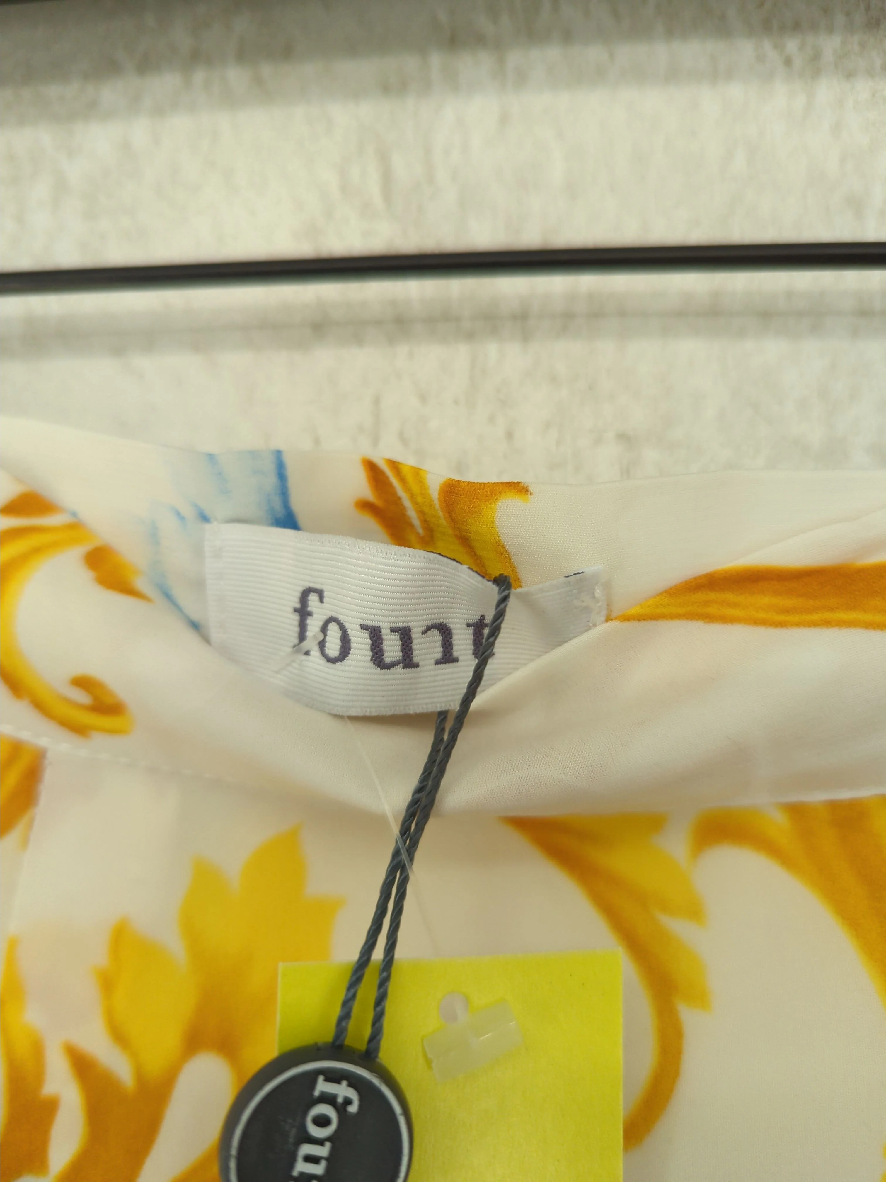 Fount Women's Mini Skirt L Cream 100% Polyester Short Mini - Image 5