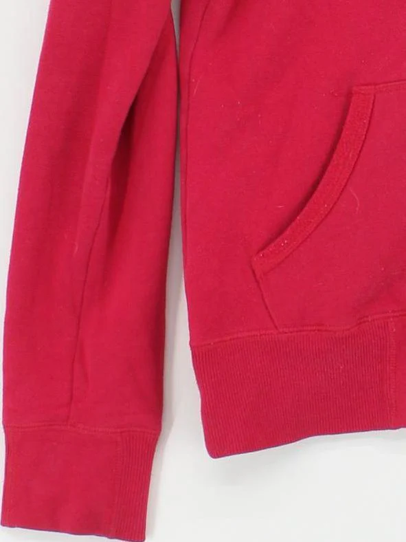 Fox Men's Hoodie S Red 100% Polyester Pullover - Image 4