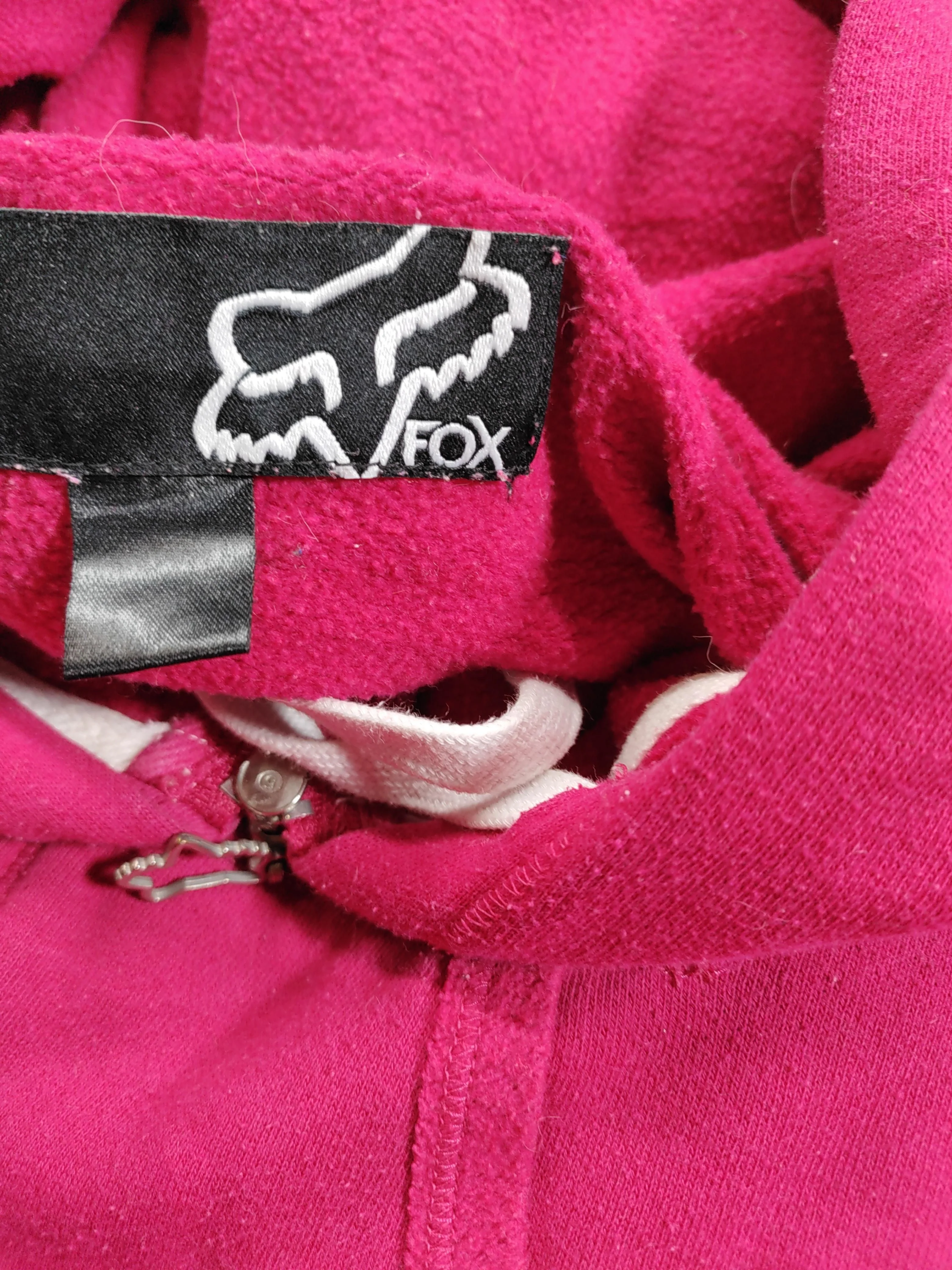 Fox Men's Hoodie S Red 100% Polyester Pullover - Image 6