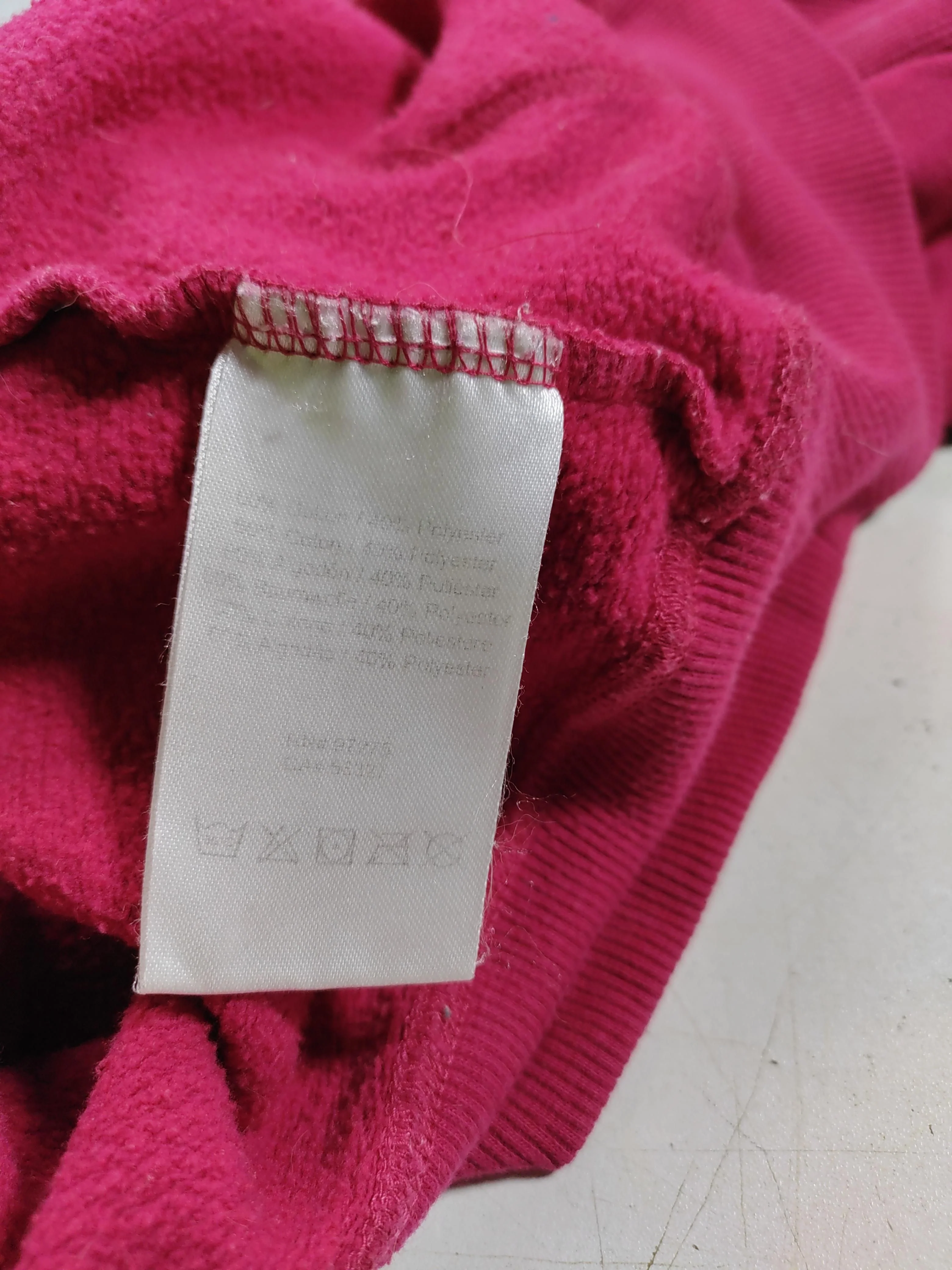 Fox Men's Hoodie S Red 100% Polyester Pullover - Image 7