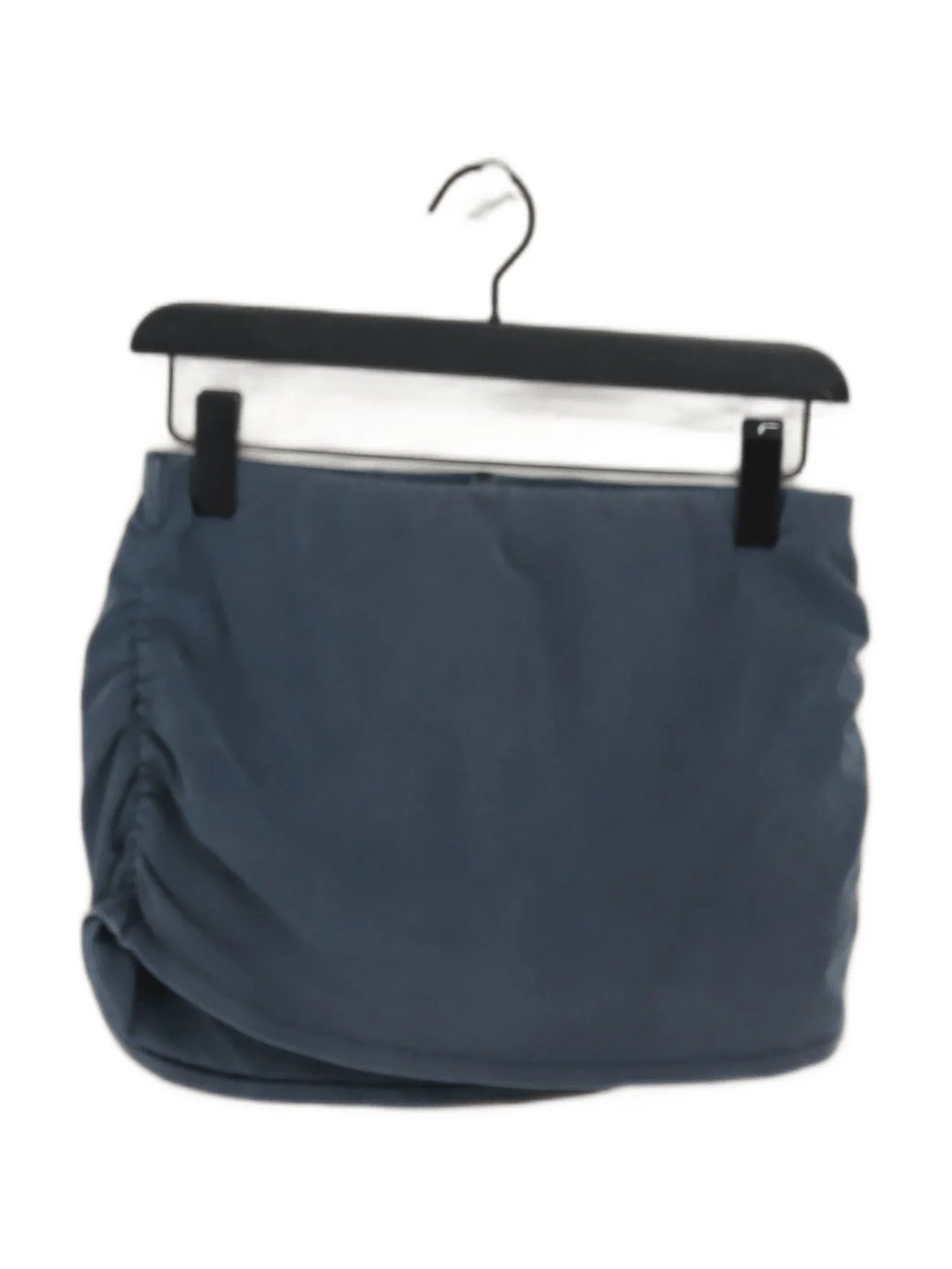 FP Movement- Free People Women's Mini Skirt S Blue Cotton with Elastane Mini