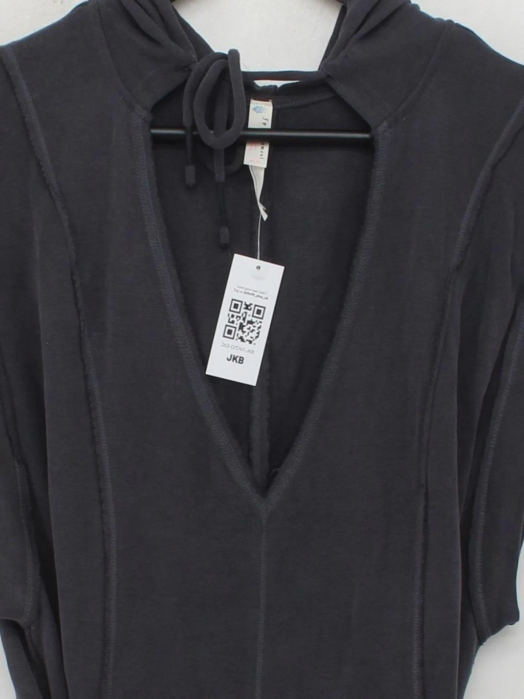 FP Movement- Free People Women's Top M Grey Viscose with Polyester Basic - Image 3