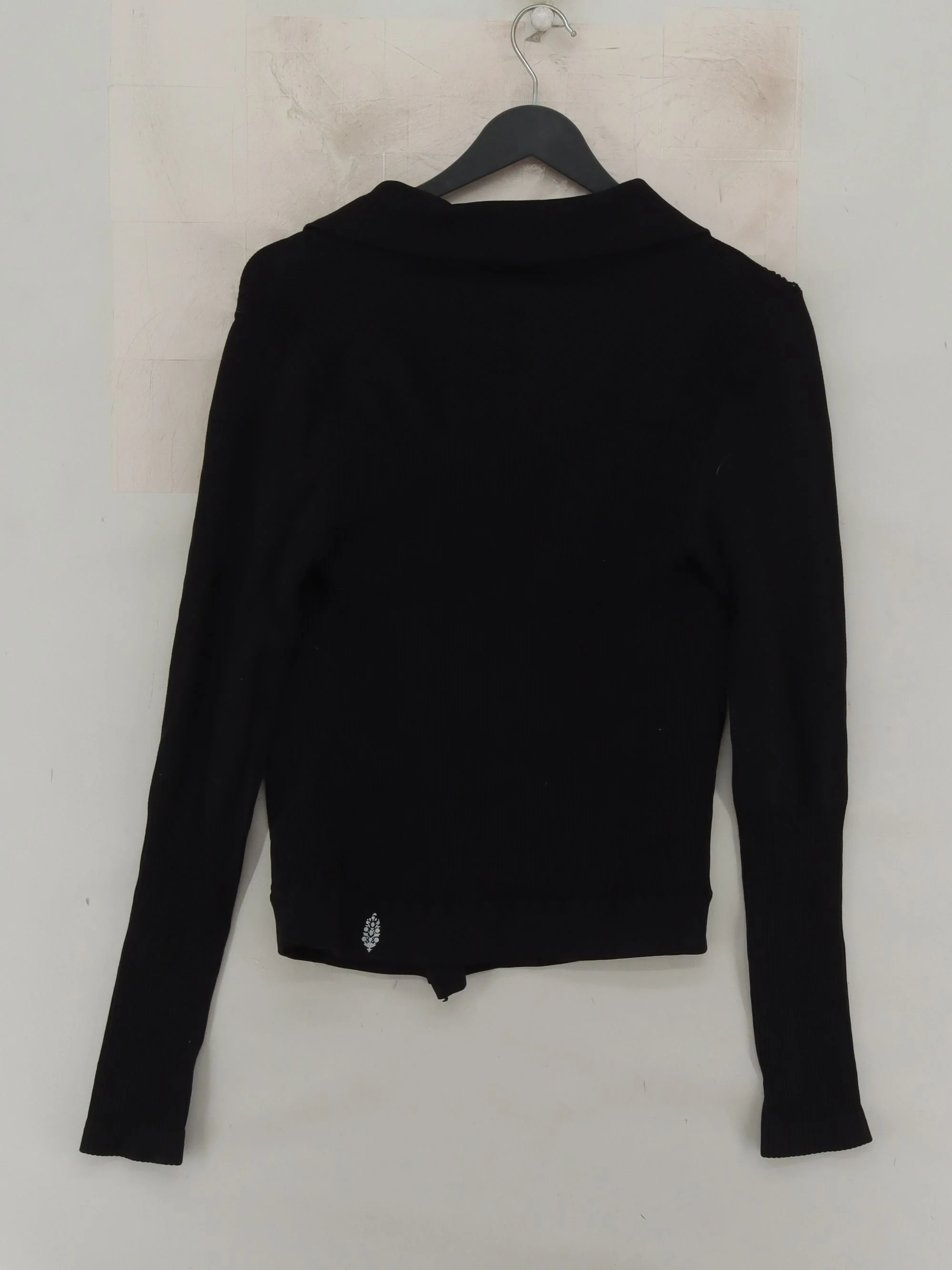 FP Movement- Free People Women's Top XS Black Nylon with Spandex Basic - Image 2