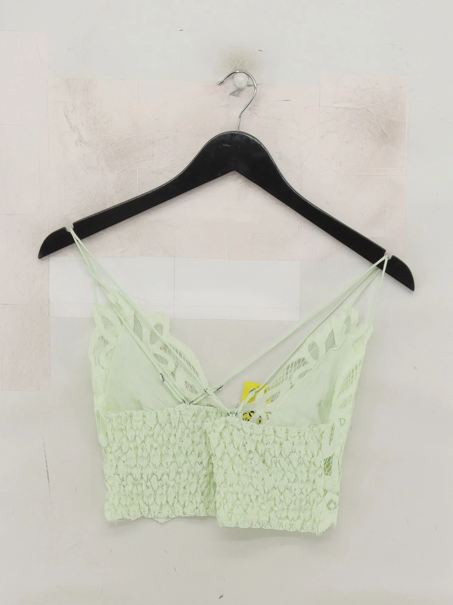 FP One Women's Top S Green Nylon with Cotton, Viscose, Elastane Cropped - Image 2