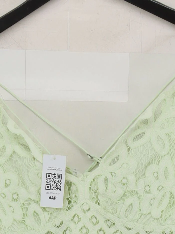 FP One Women's Top S Green Nylon with Cotton, Viscose, Elastane Cropped - Image 3