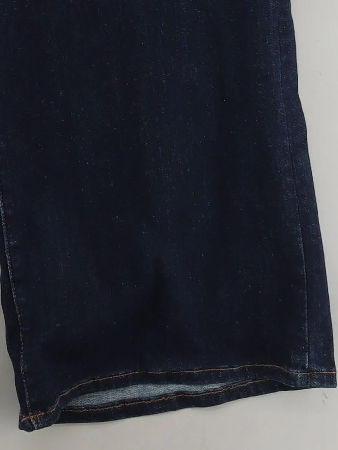 Frame Women's Jeans UK 10 Blue Cotton with Elastane Wide-Leg - Image 4