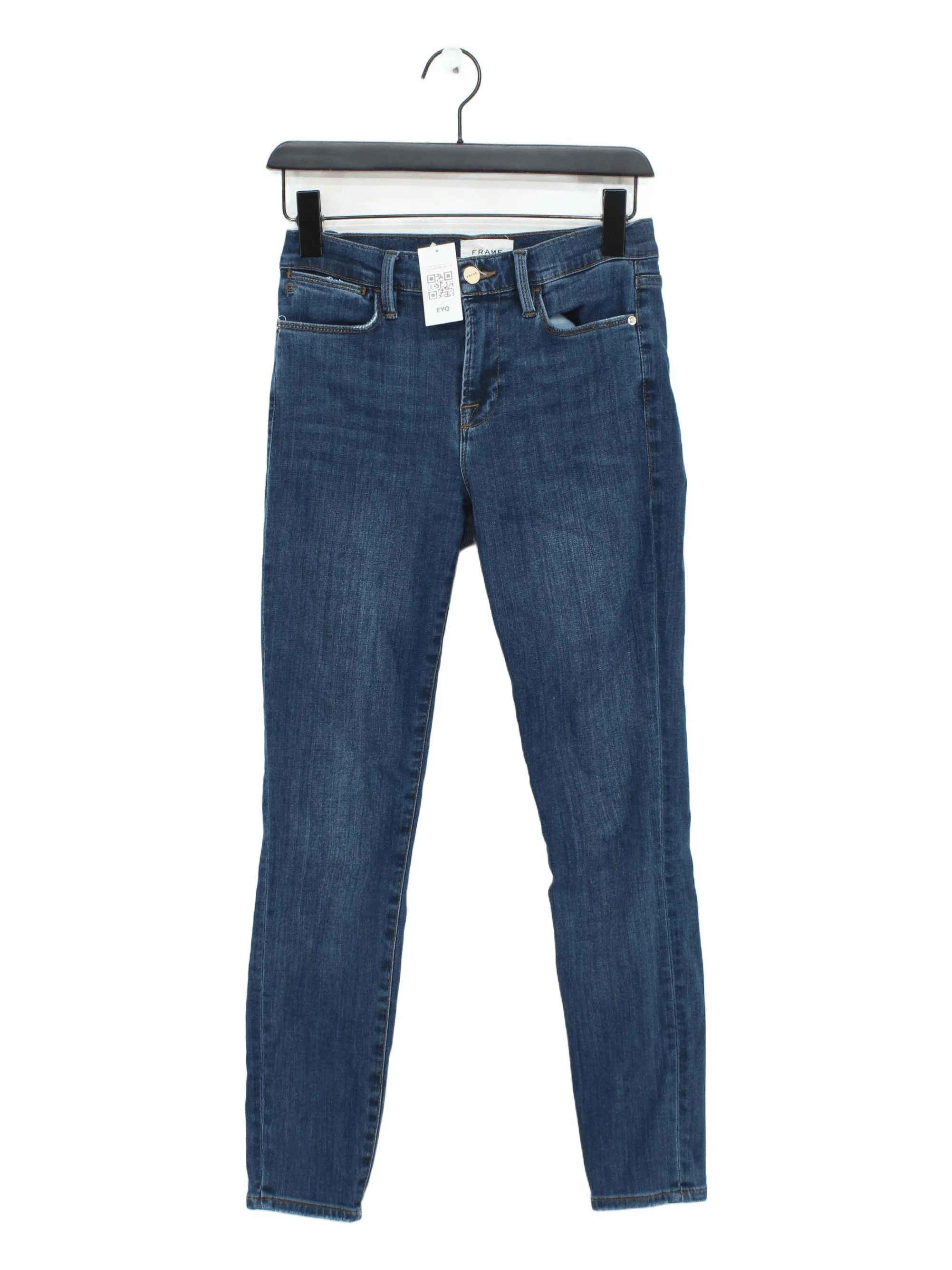Frame Women's Jeans W 26 in Blue Cotton